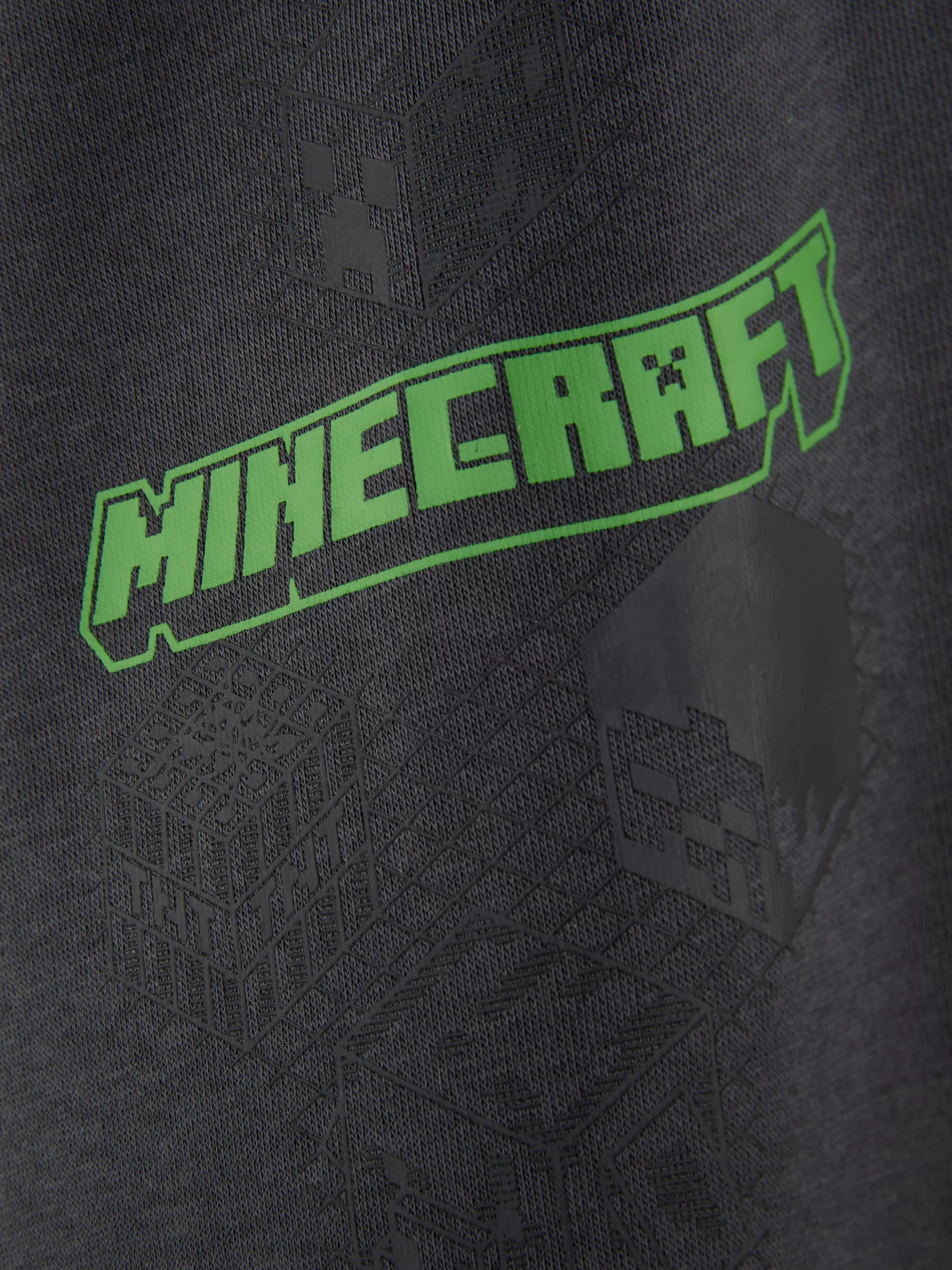 Primark Calças Treino Conj. Coordenado Cordão Minecraft
