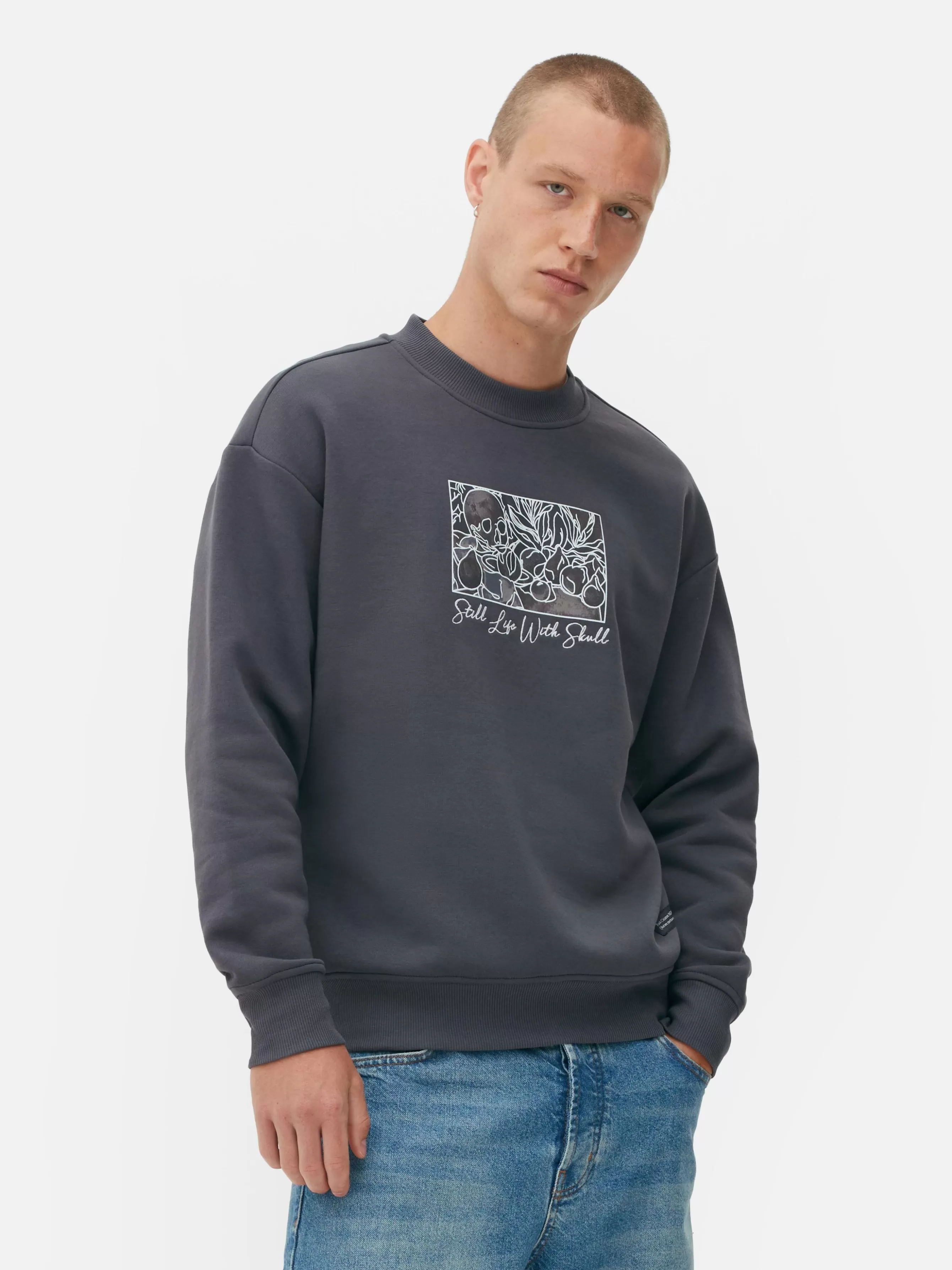 Primark Camisola Estampado Cézanne Natureza Morta Caveira