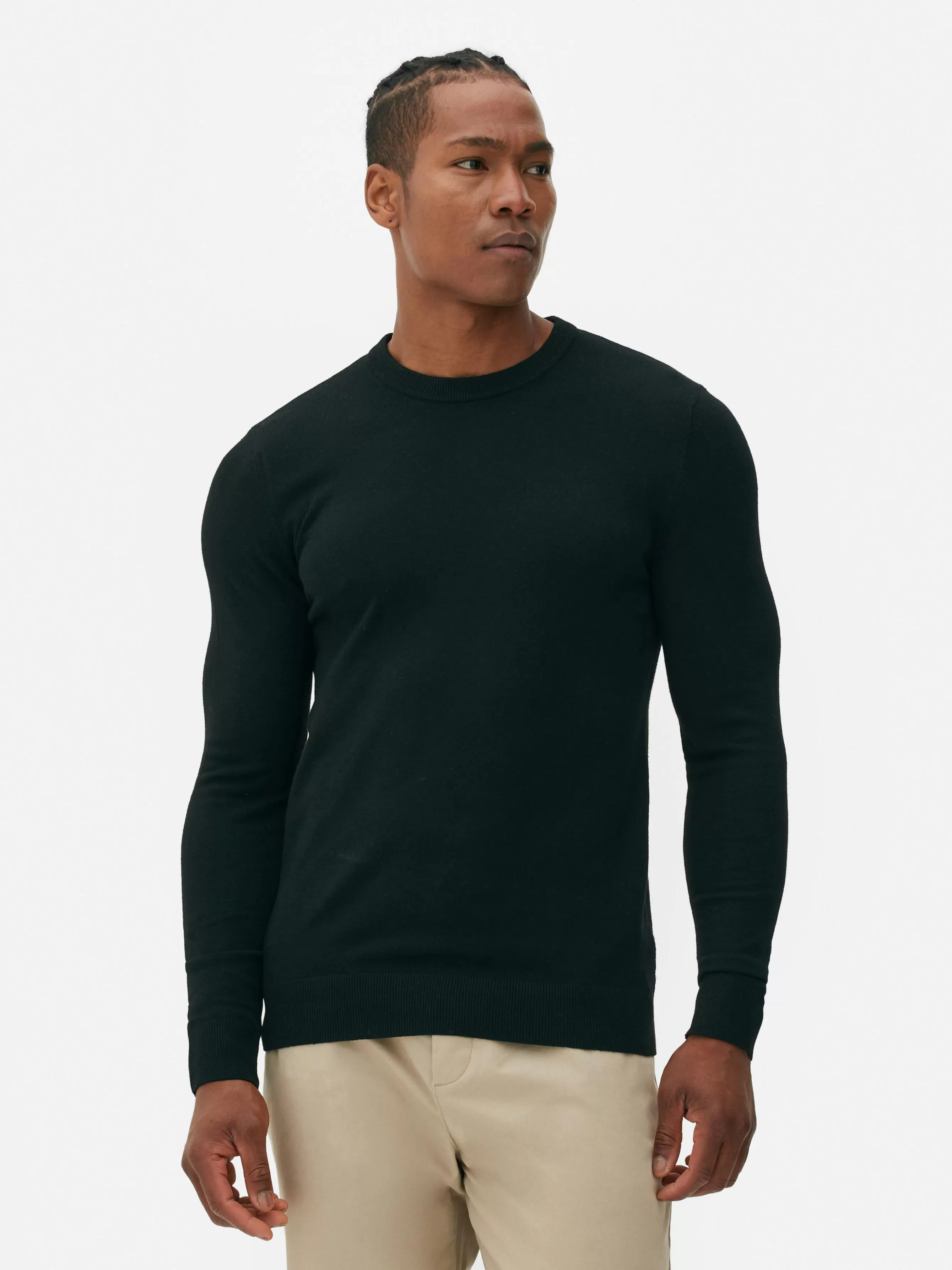 Primark Camisola Malha Fina Gola Redonda