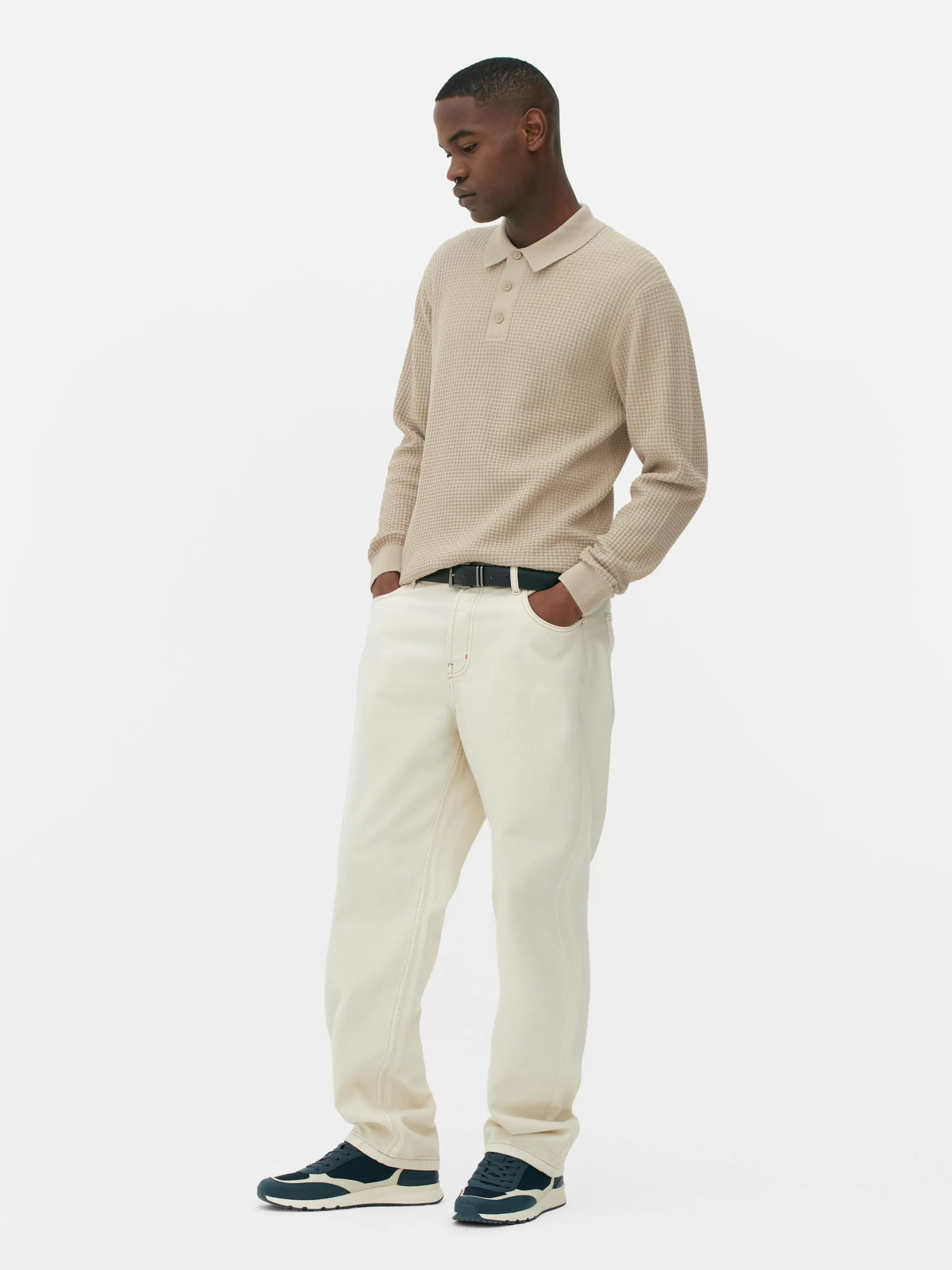 Primark Camisola Polo Texturada