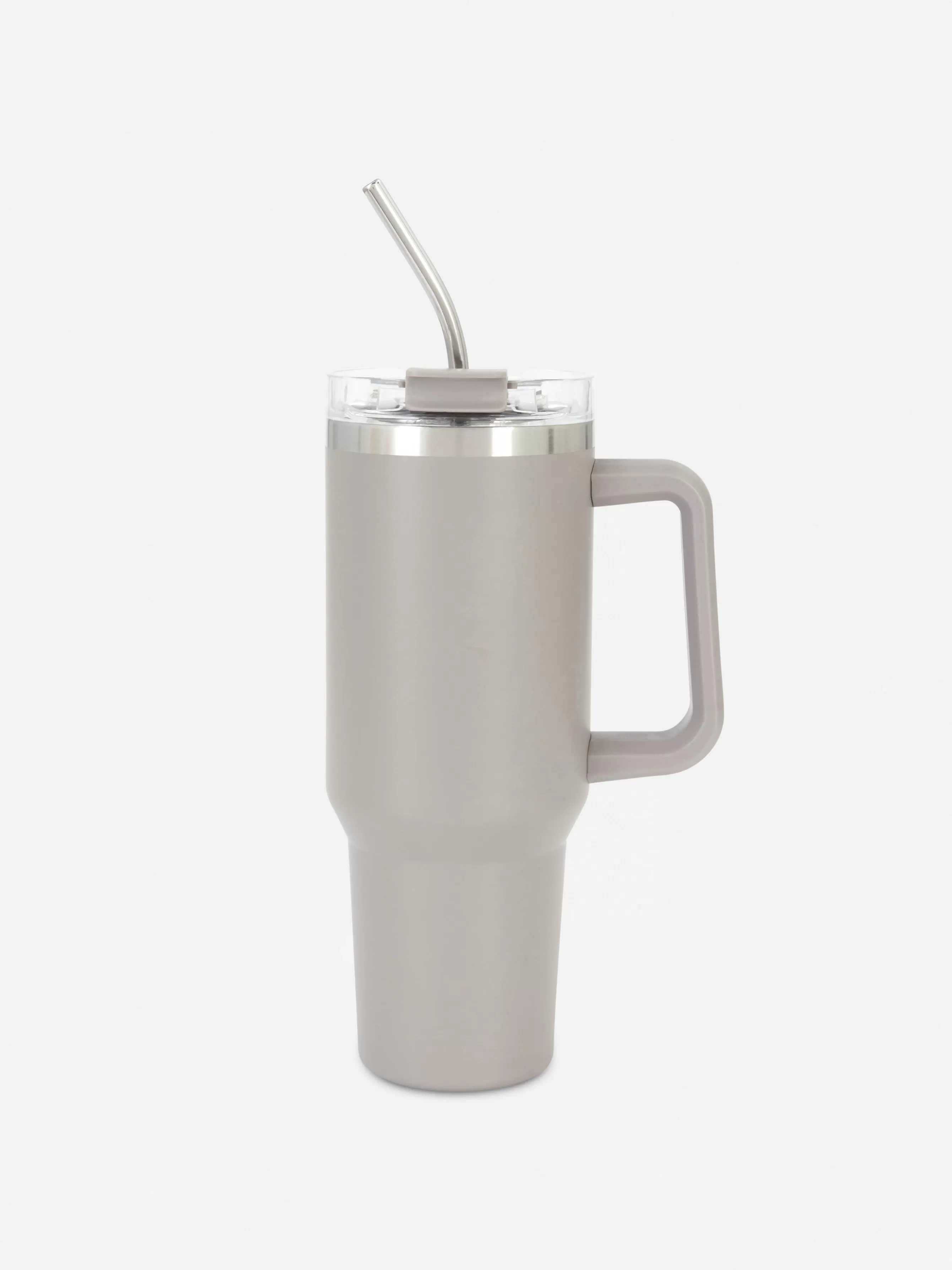 Primark Caneca Viagem Aço Inoxidável Palhinha 1180 Ml