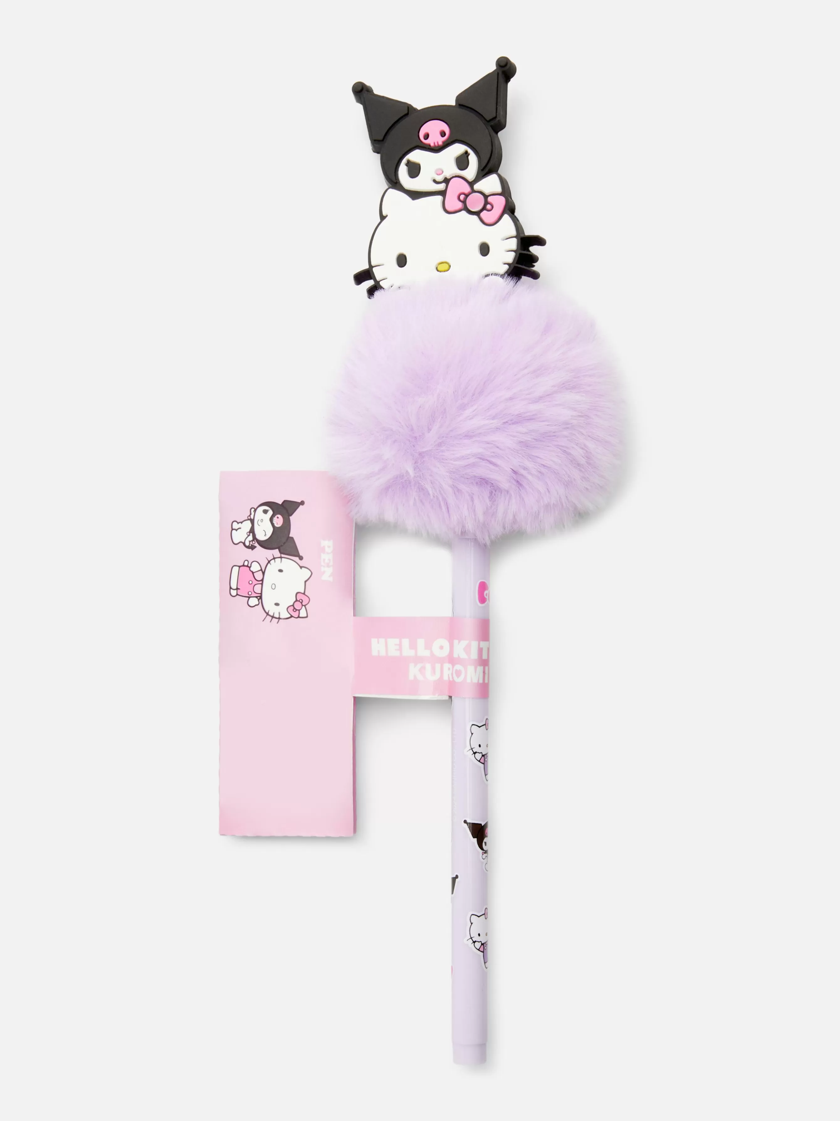 caneta_pompom_hello_kittykuromi_2.webp Primark Caneta Pompom Hello Kitty/Kuromi