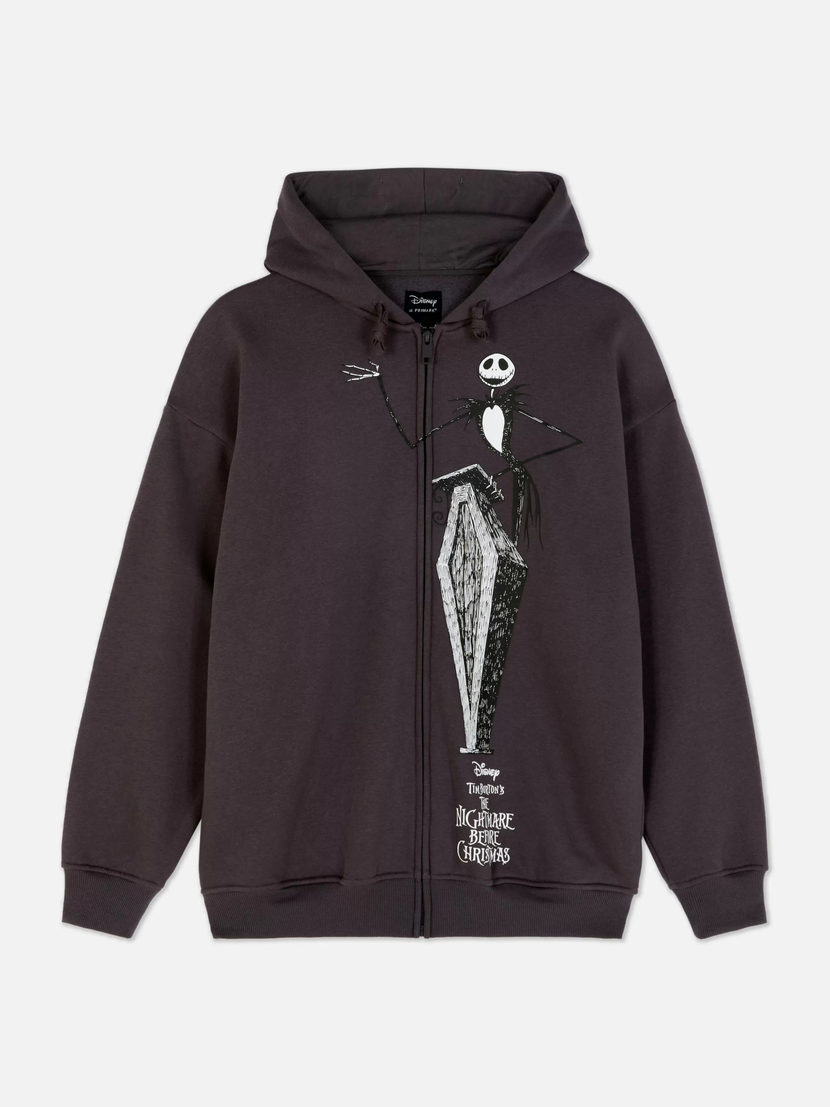 MULHER Primark Casaco C/ Capuz Fecho De Correr Disney Tim Burton O Estranho Mundo De Jack
