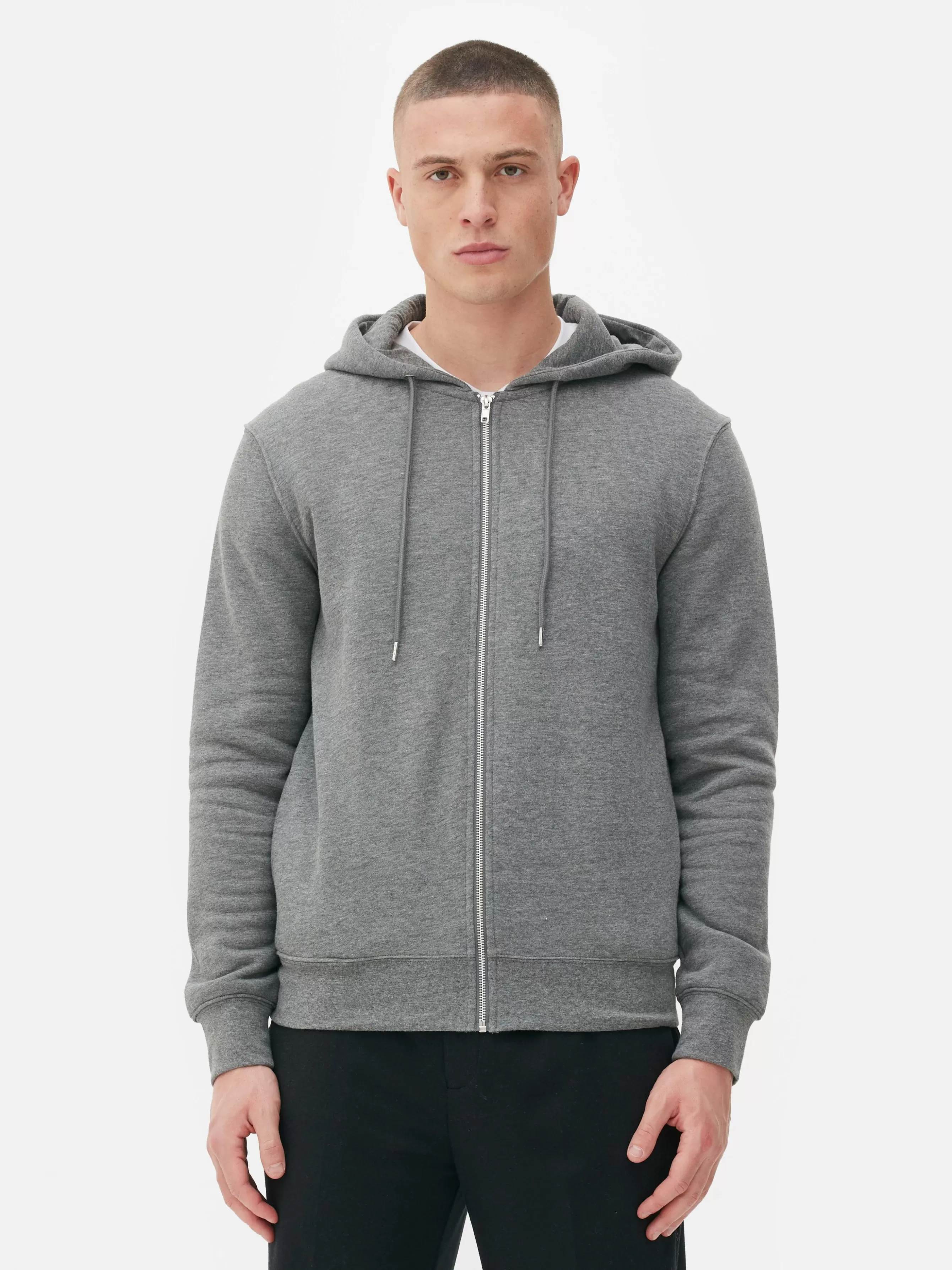 Primark Casaco Capuz Fecho Correr Básico