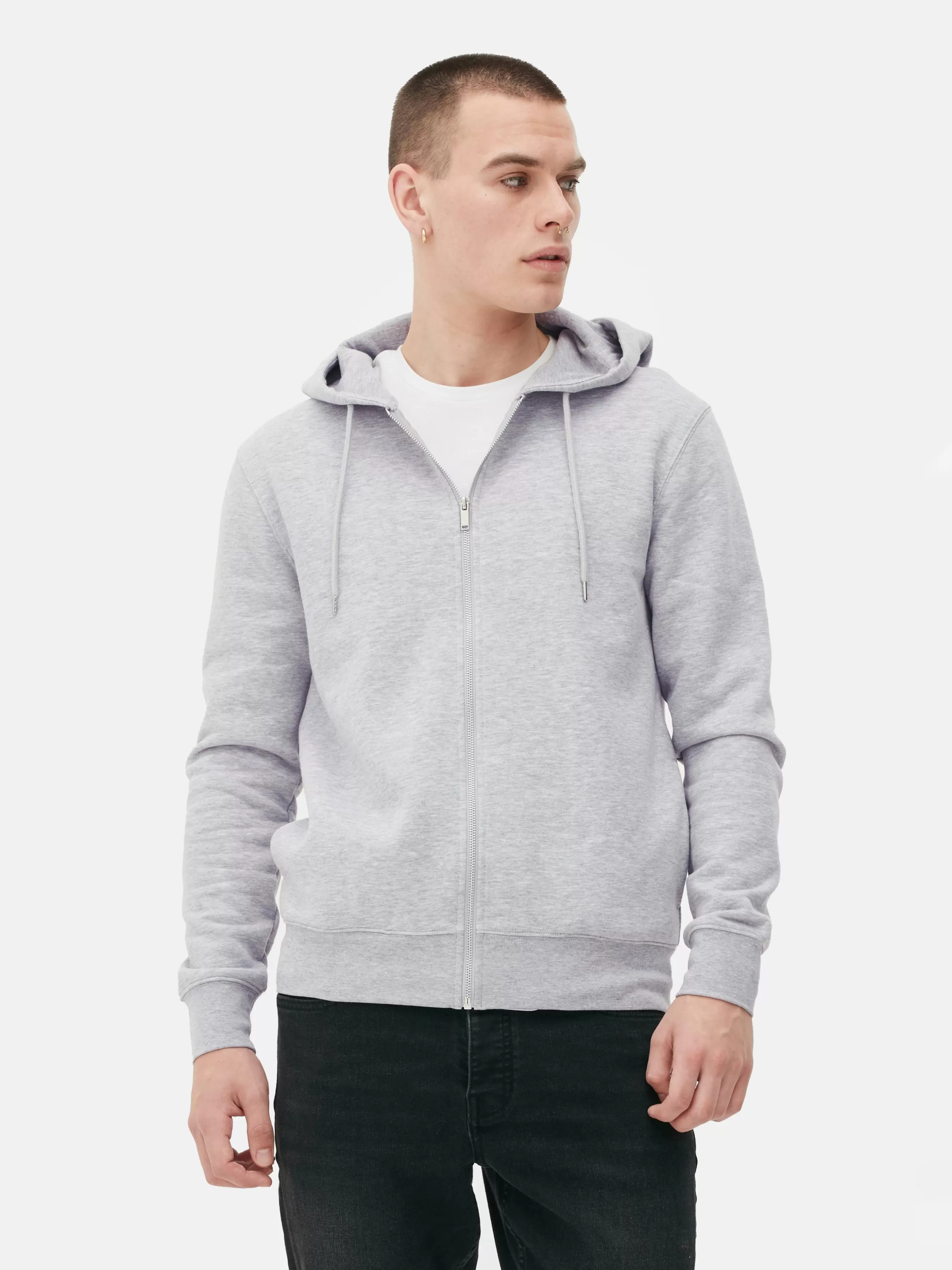 Primark Casaco Capuz Fecho Correr Básico