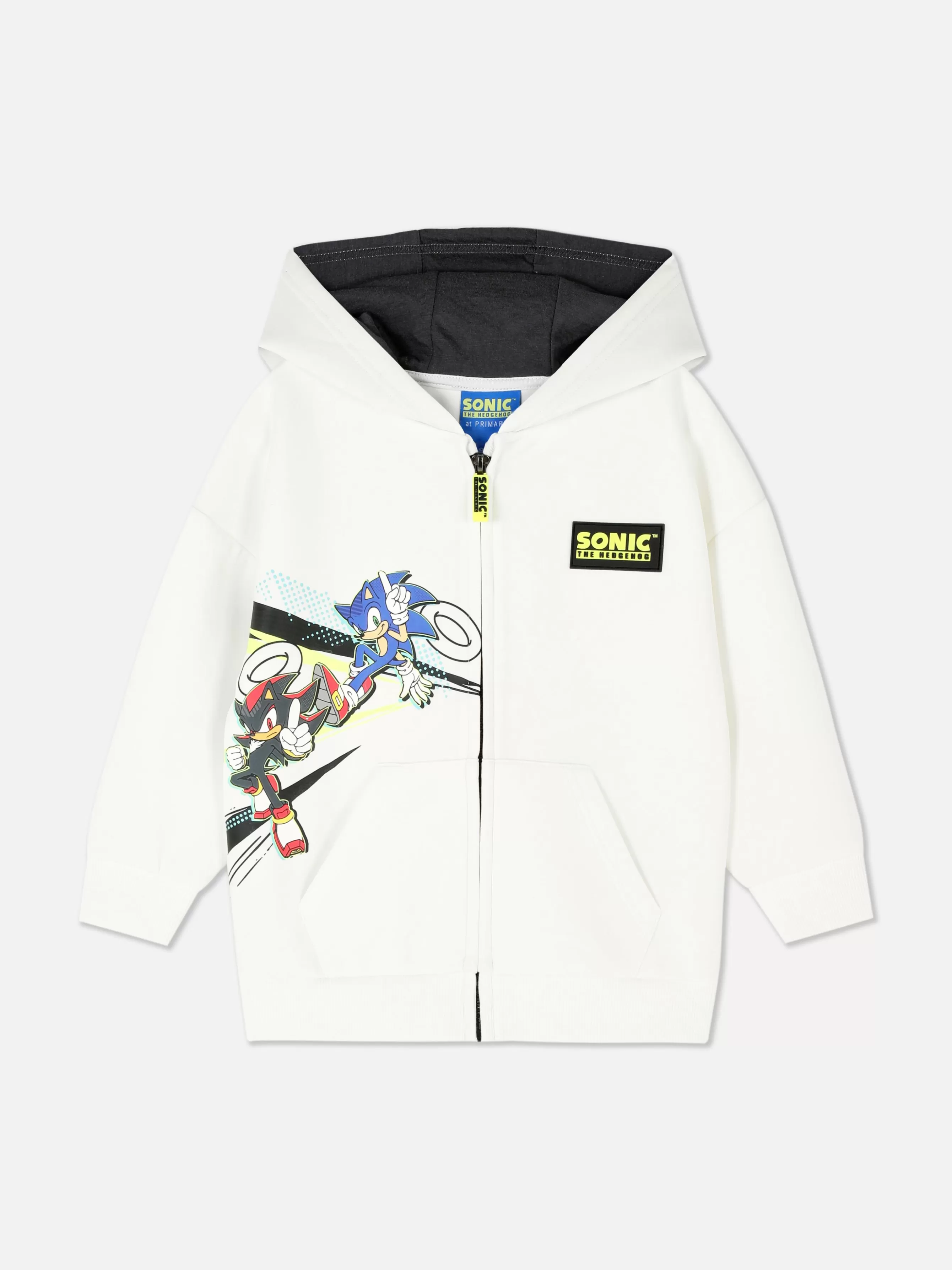 Primark Casaco Capuz Fecho Correr Sonic The Hedgehog
