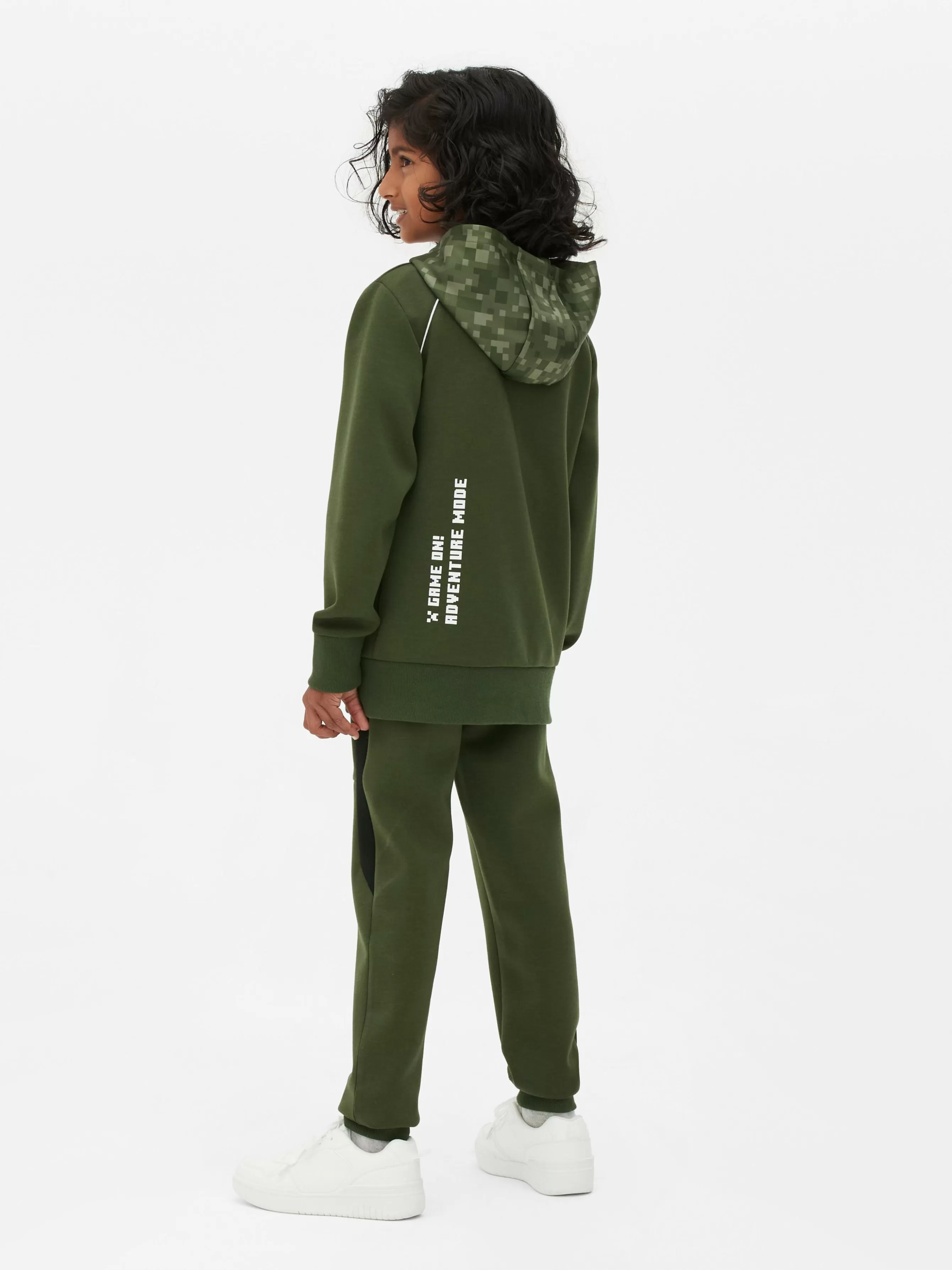 Primark Casaco Capuz Fecho Minecraft