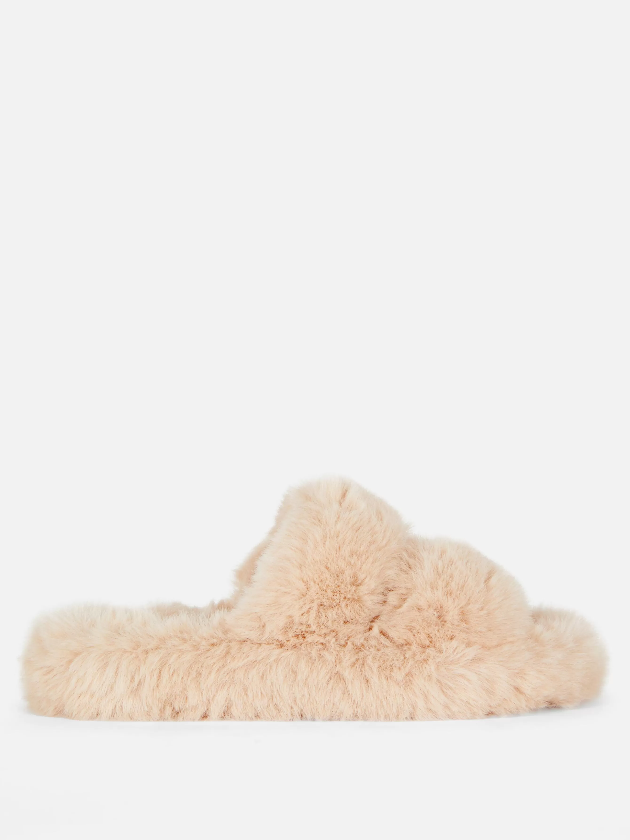 MULHER Primark Chinelos Tiras Duplas Felpudos