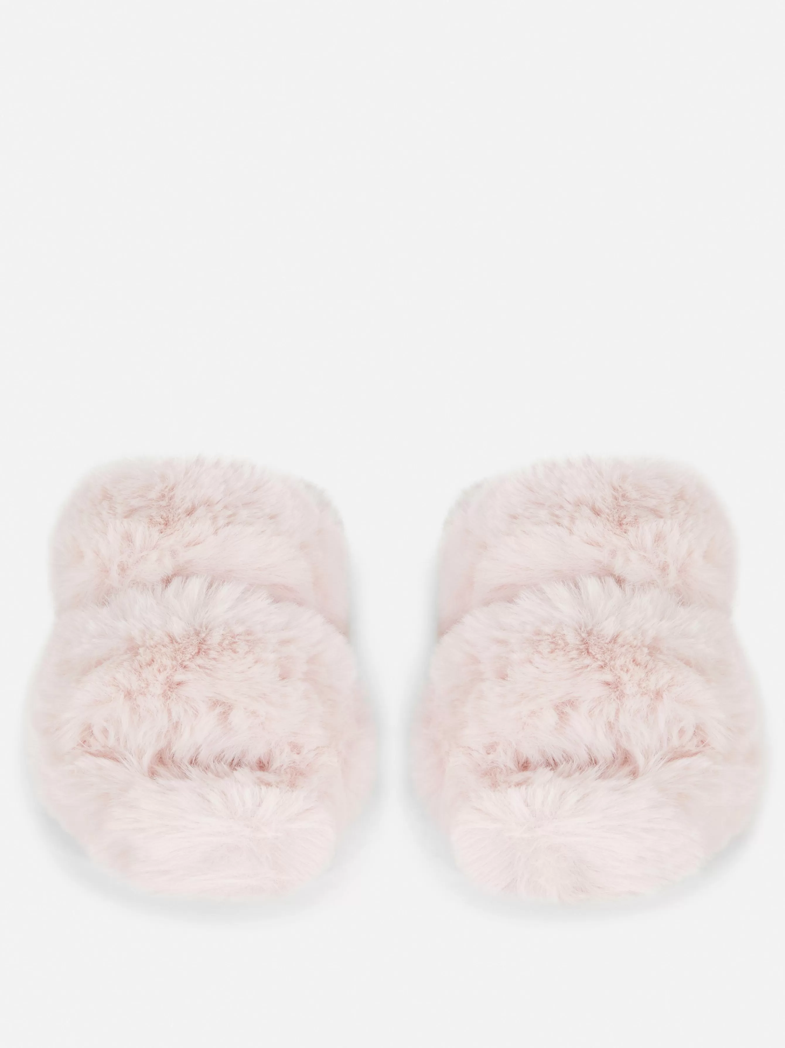 MULHER Primark Chinelos Tiras Duplas Felpudos