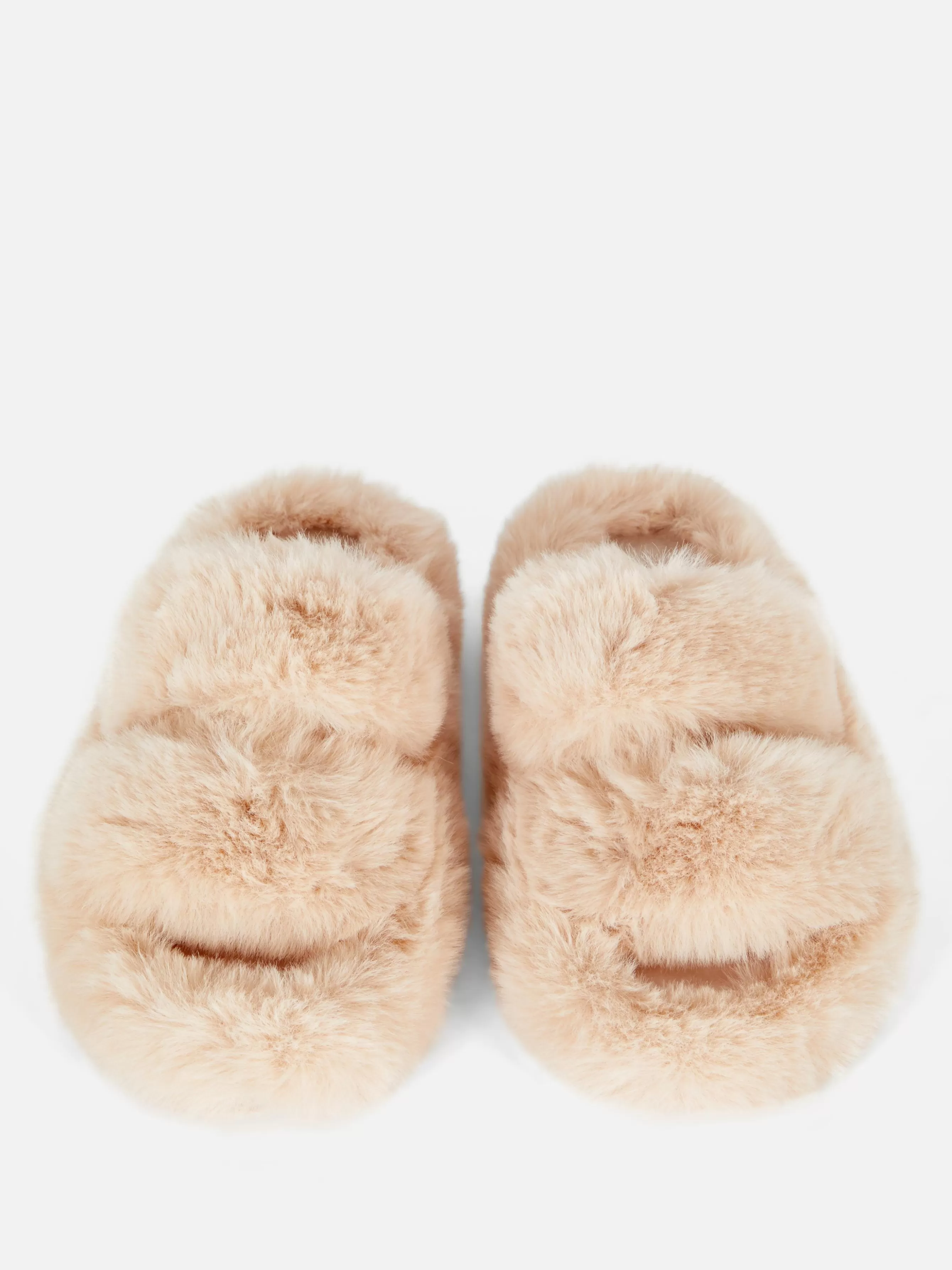 MULHER Primark Chinelos Tiras Duplas Felpudos