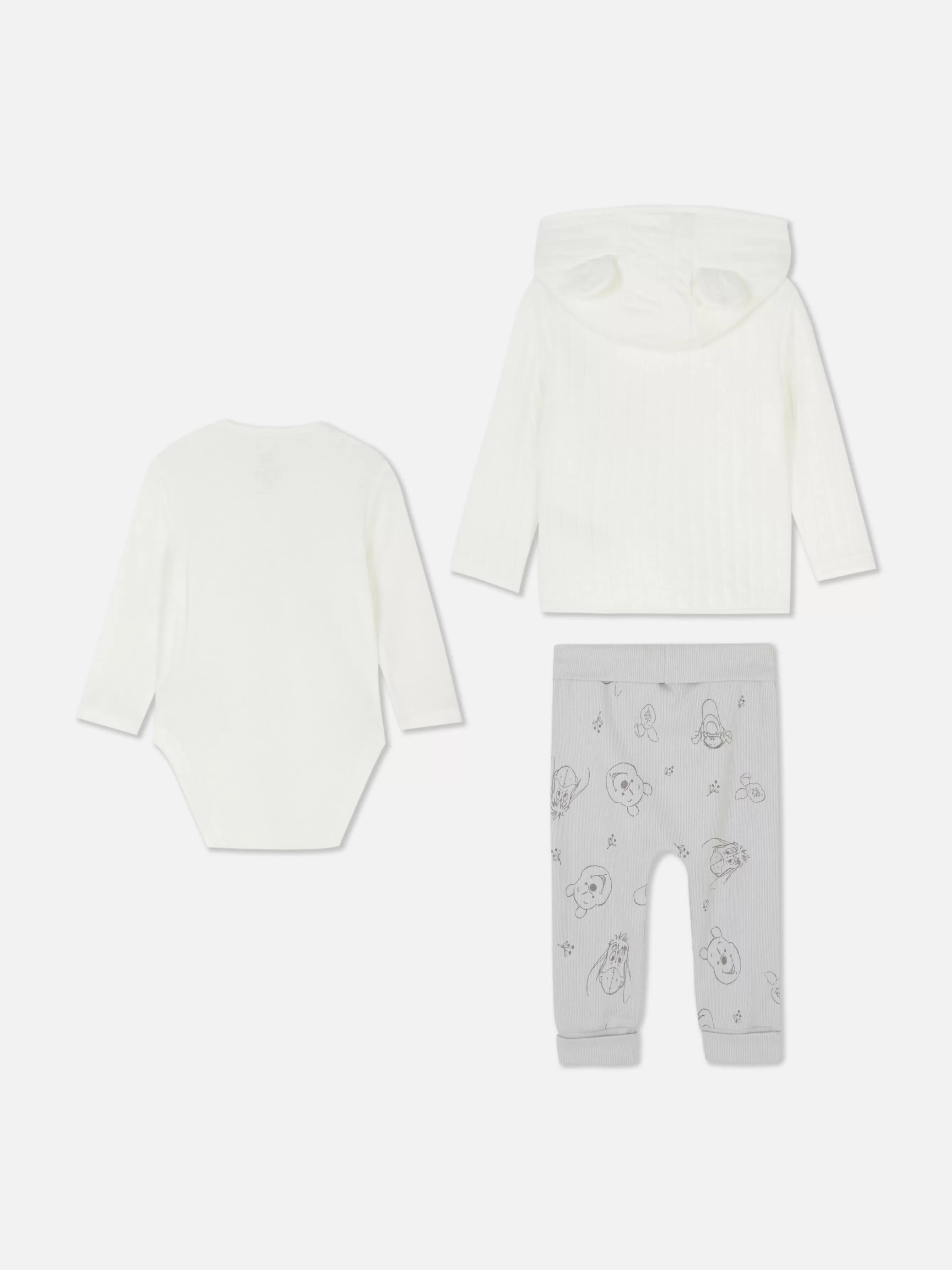 Primark Conjunto Casaco, Body E Leggings Disney Winnie The Pooh
