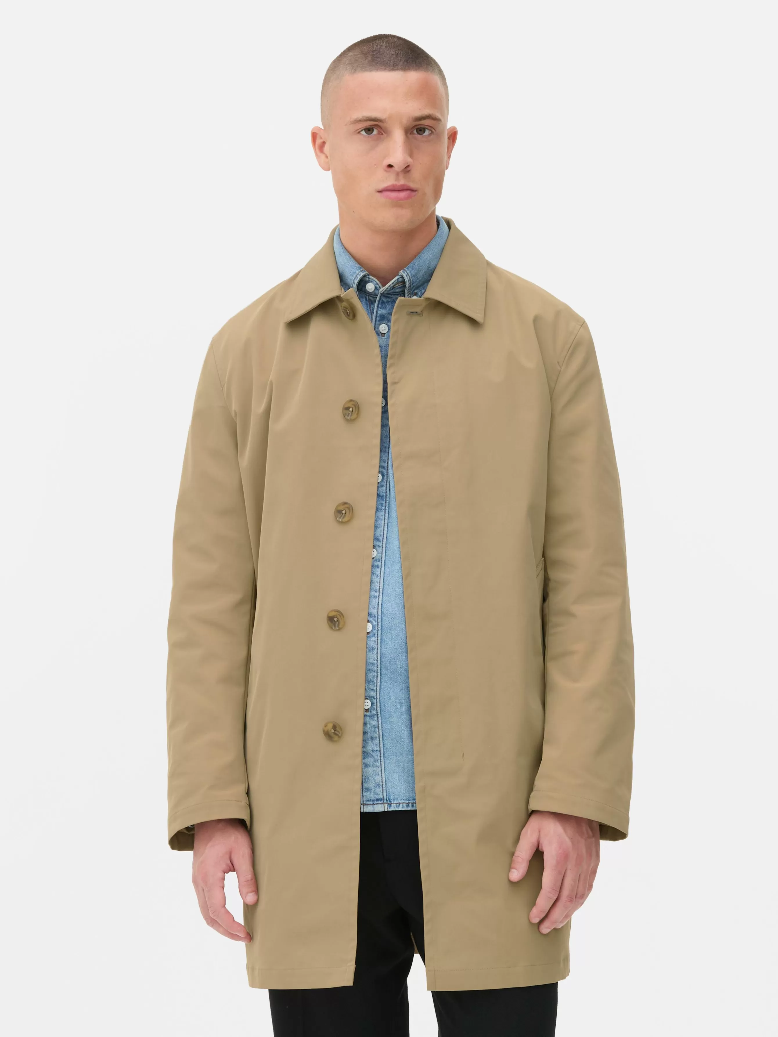 Primark Gabardina Traçada Comprida