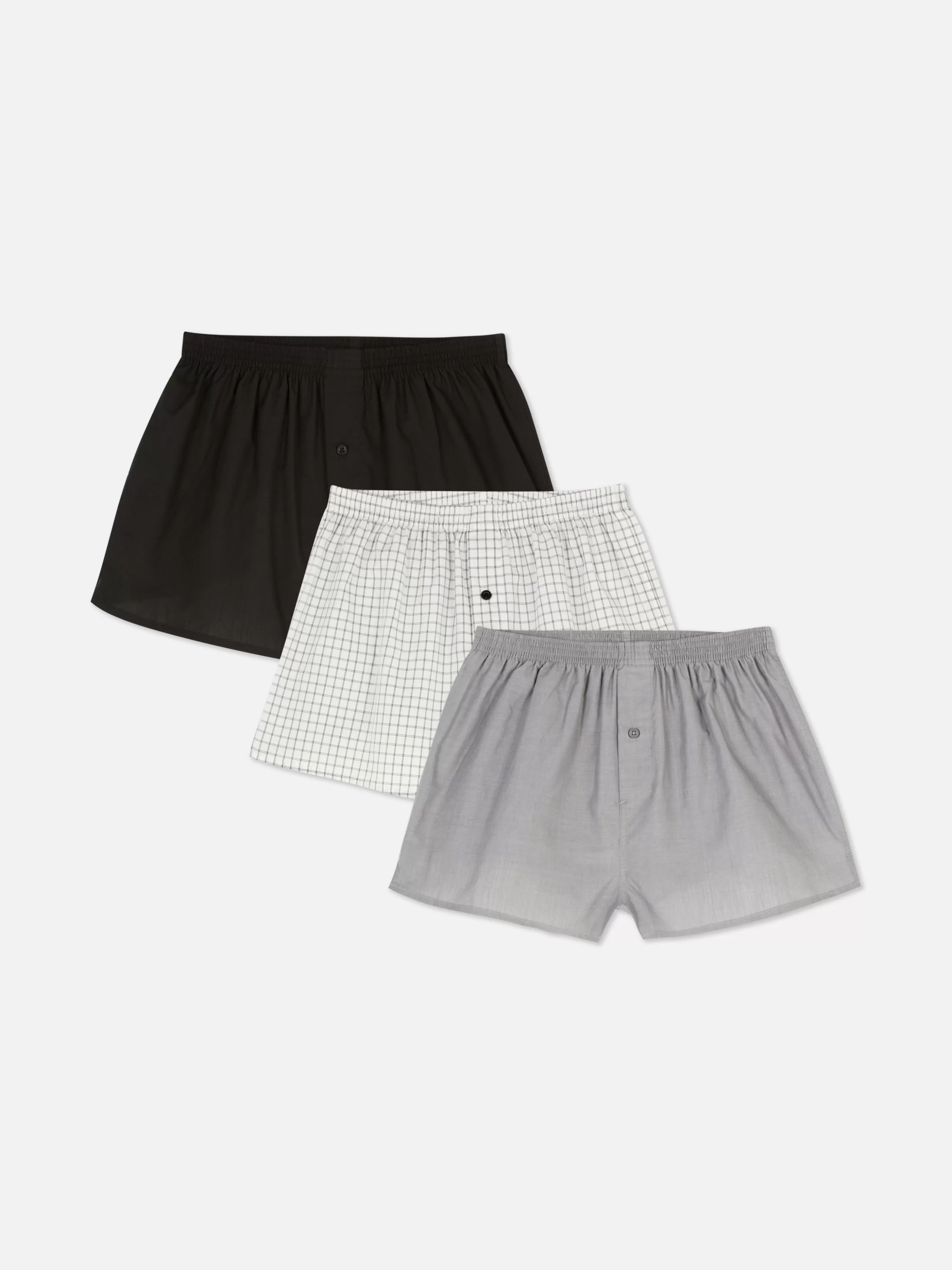 Primark Pack 3 Boxers Básicos Xadrez