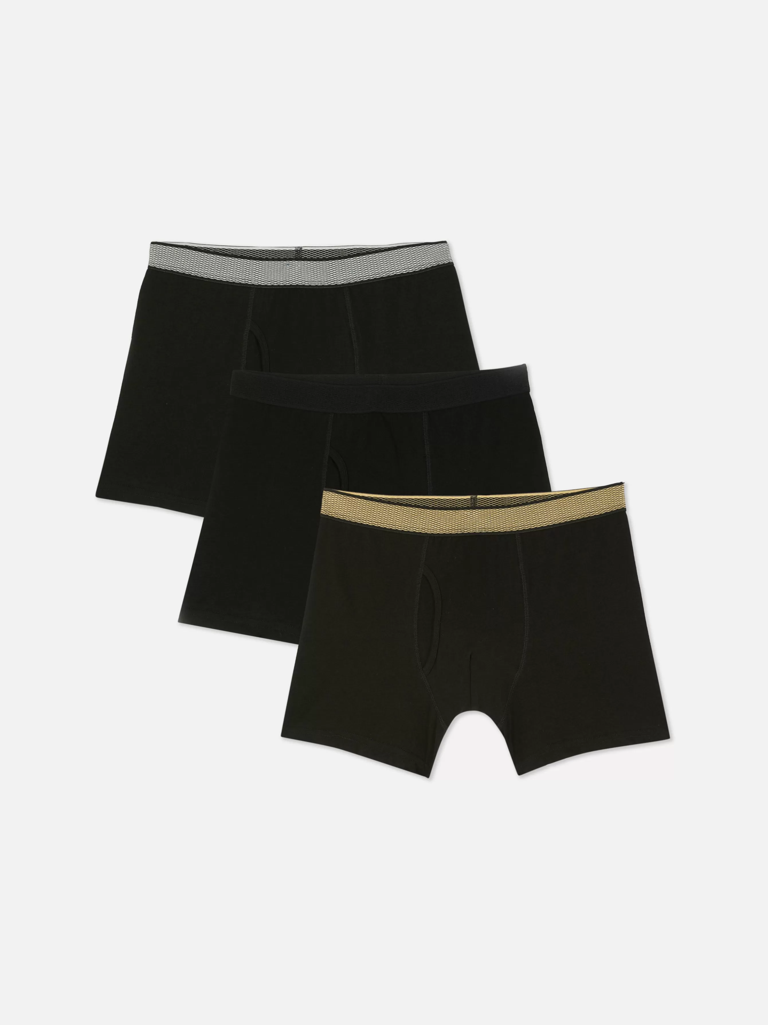 Primark Pack 3 Boxers Cós Metalizado