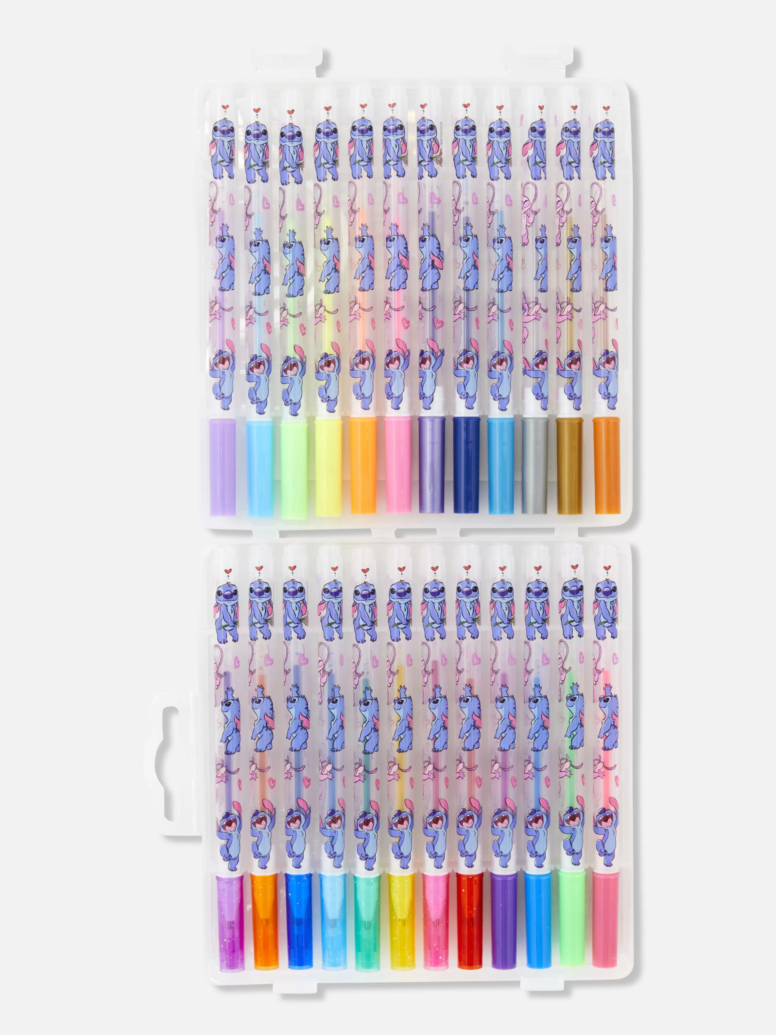 Primark Pack 24 Canetas Gel Disney Stitch