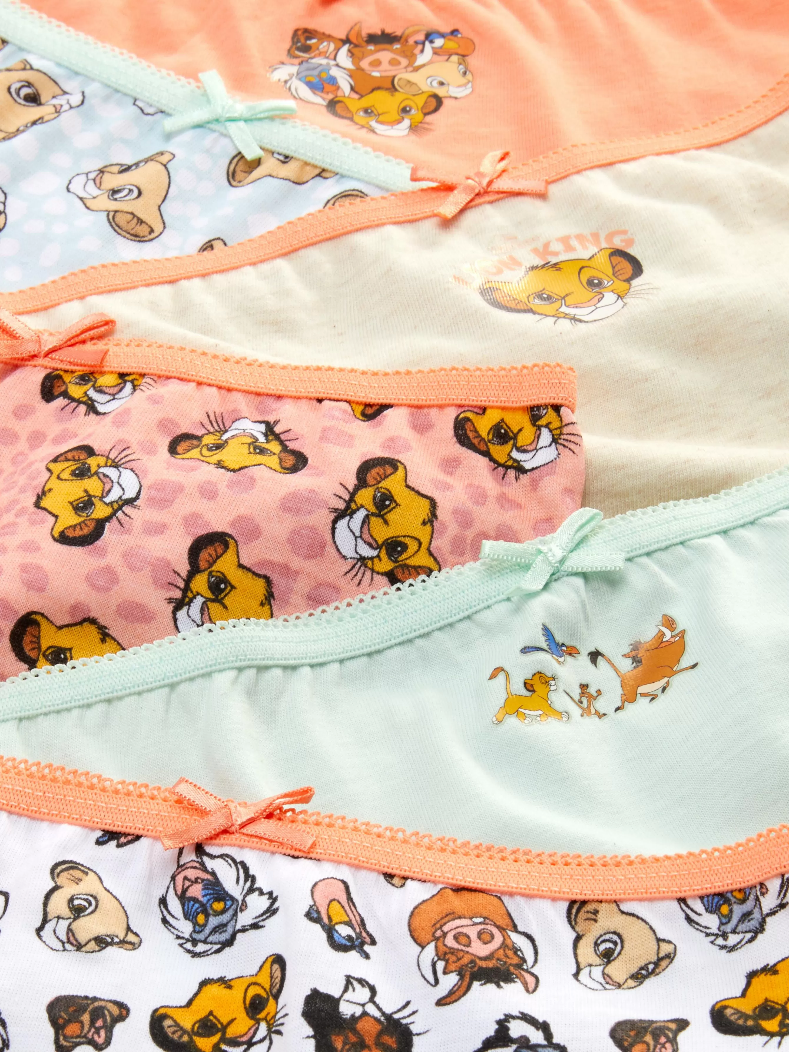 Primark Pack 6 Cuecas Disney The Lion King 30.º Aniversário