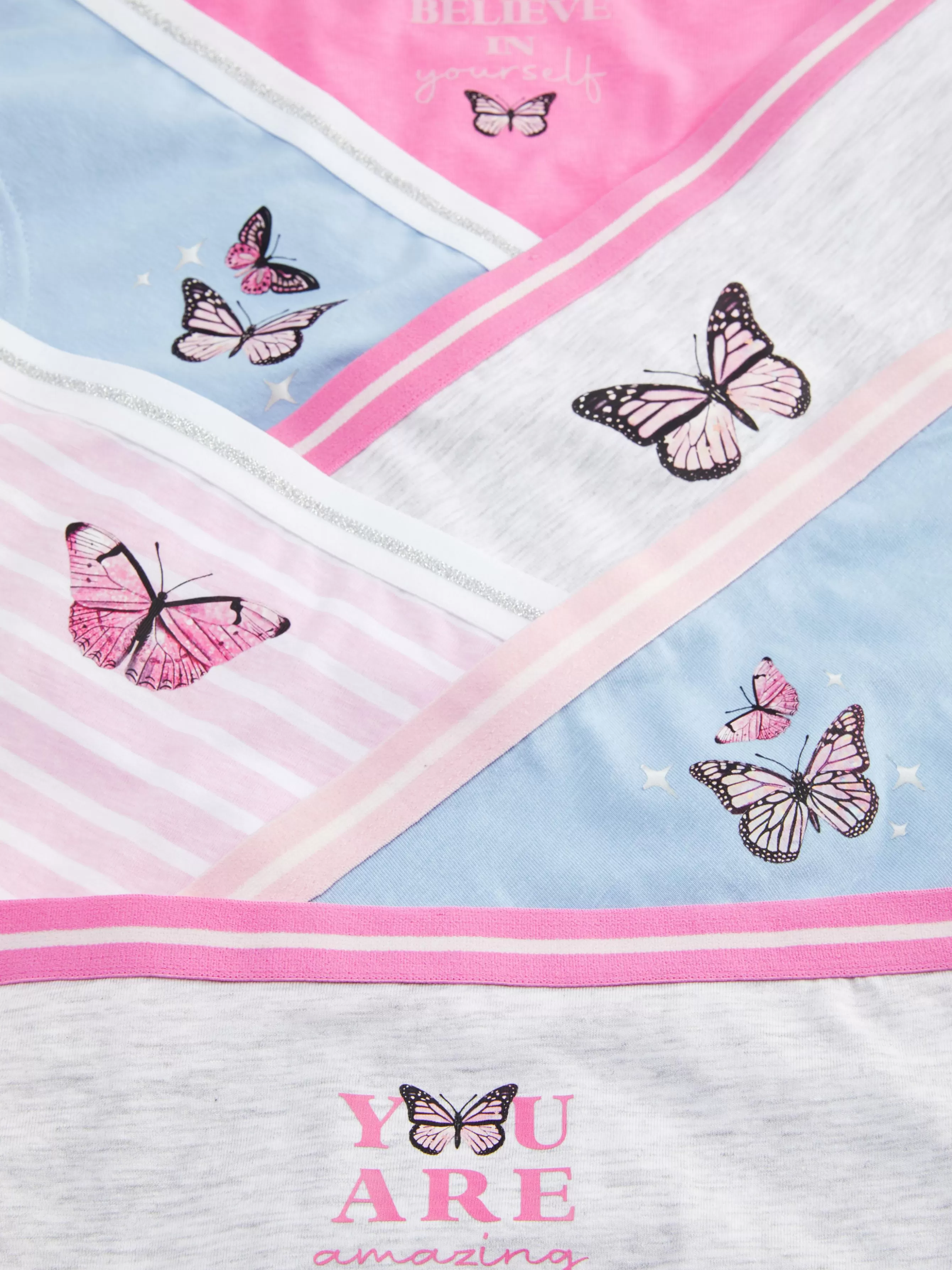 Primark Pack 6 Cuecas Hipster Borboleta