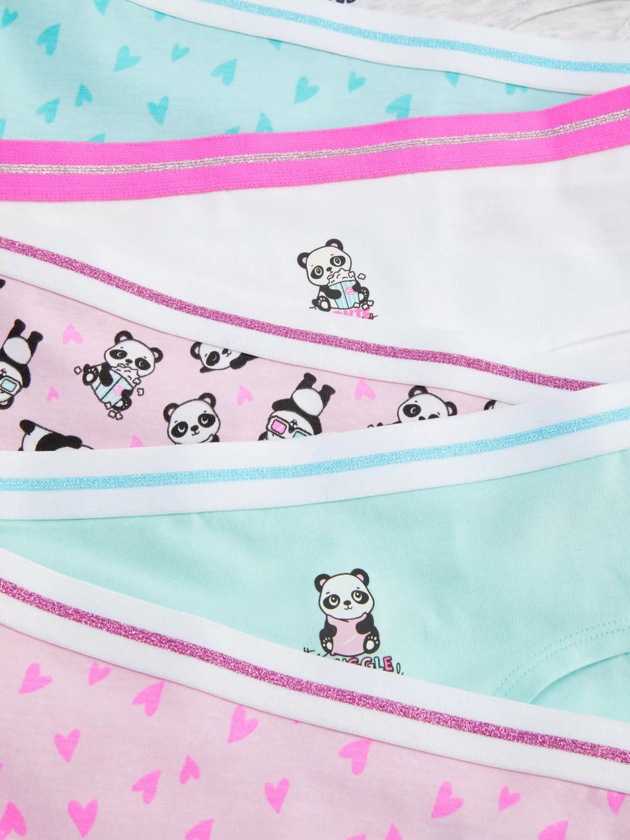 Primark Pack 6 Cuecas Hipster Pandas