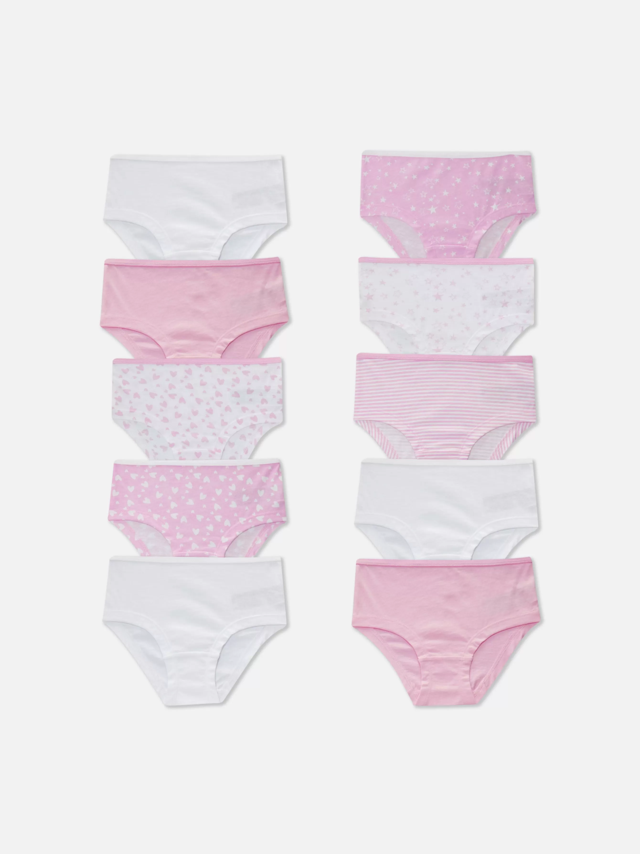 Primark Pack 10 Cuecas Hipster Sortidas