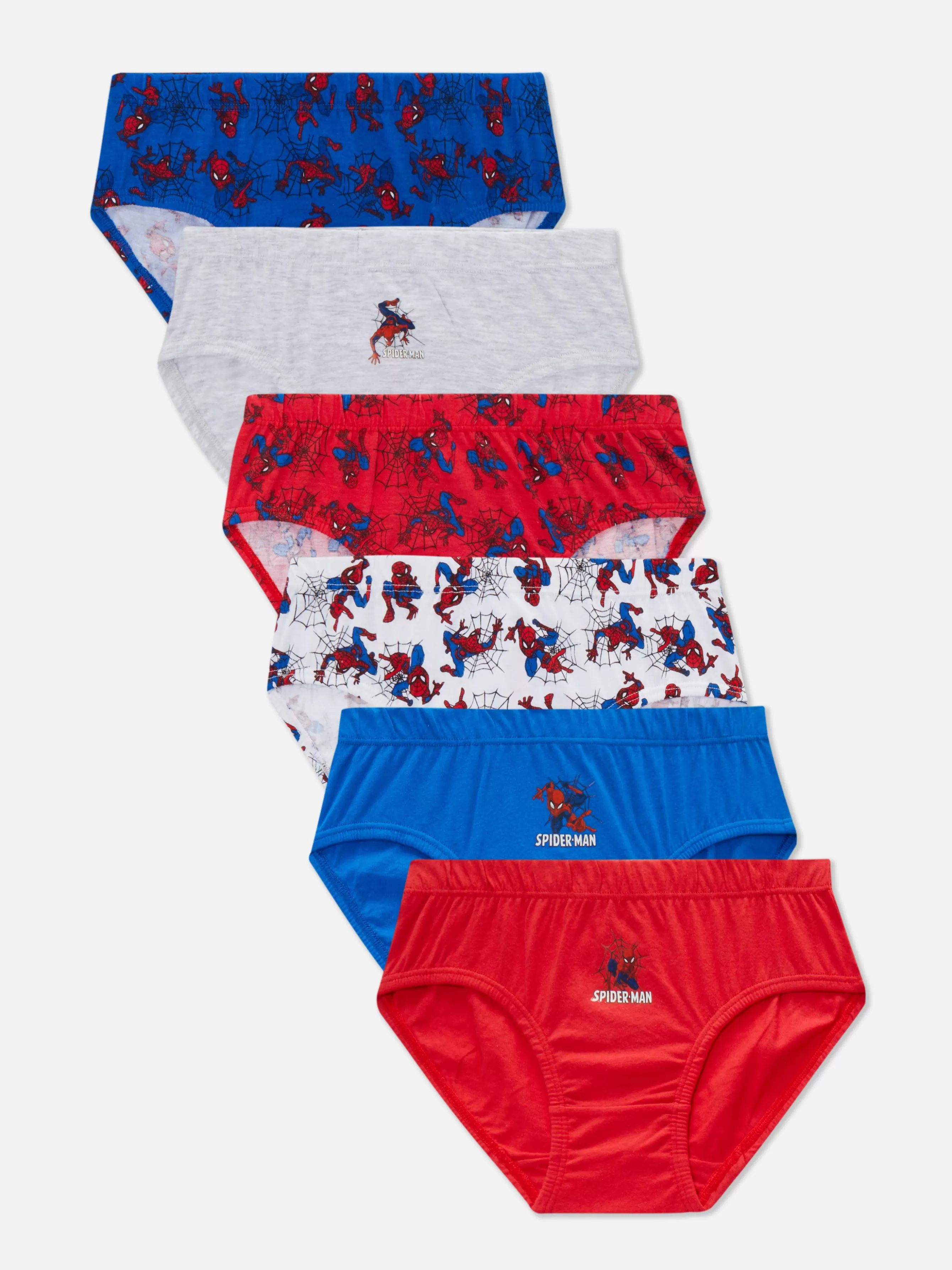 Primark Pack 6 Cuecas Marvel Spider-Man