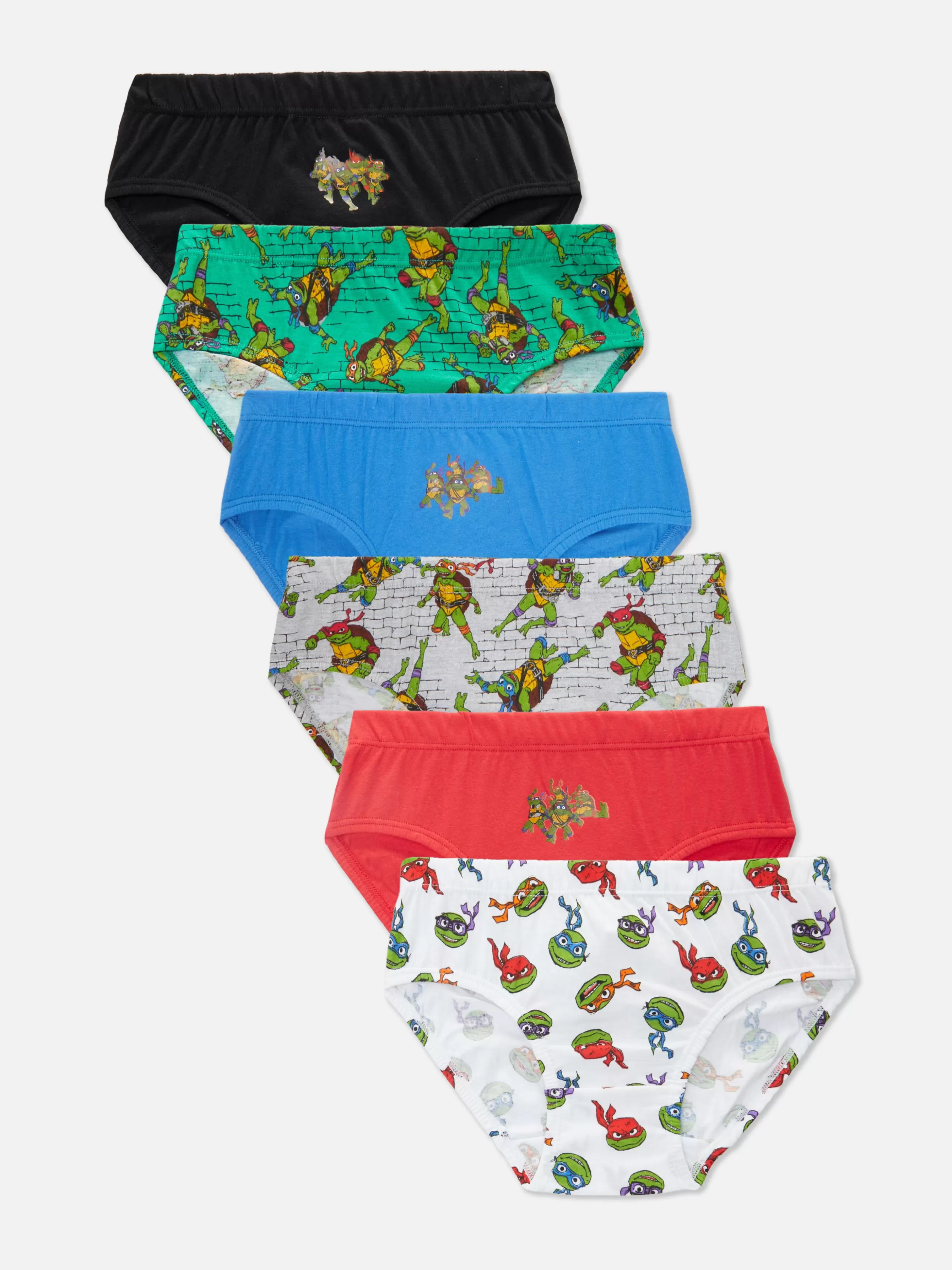 Primark Pack 6 Cuecas Tartarugas Ninja