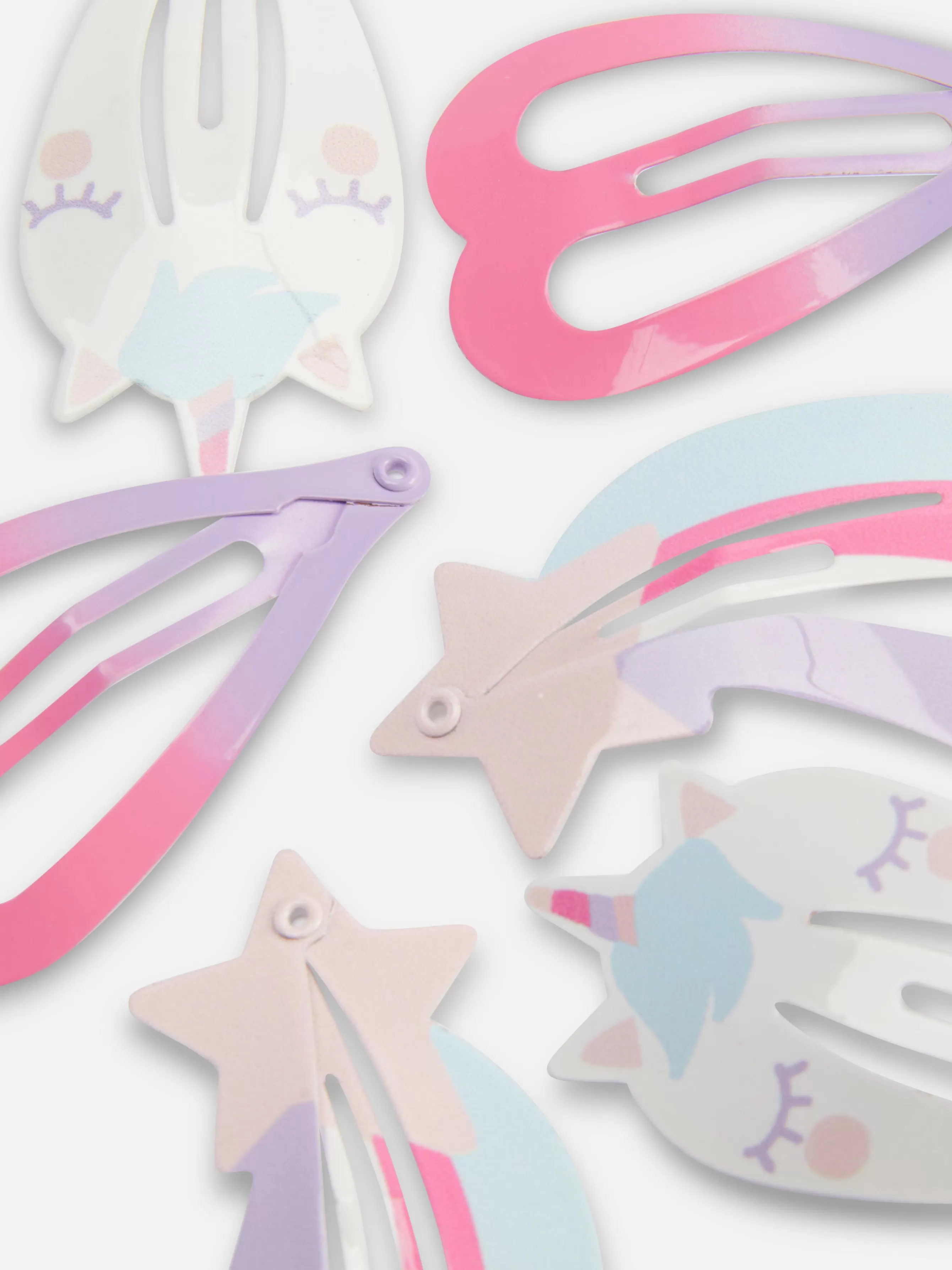 Primark Pack 6 Ganchos Cabelo Unicórnio