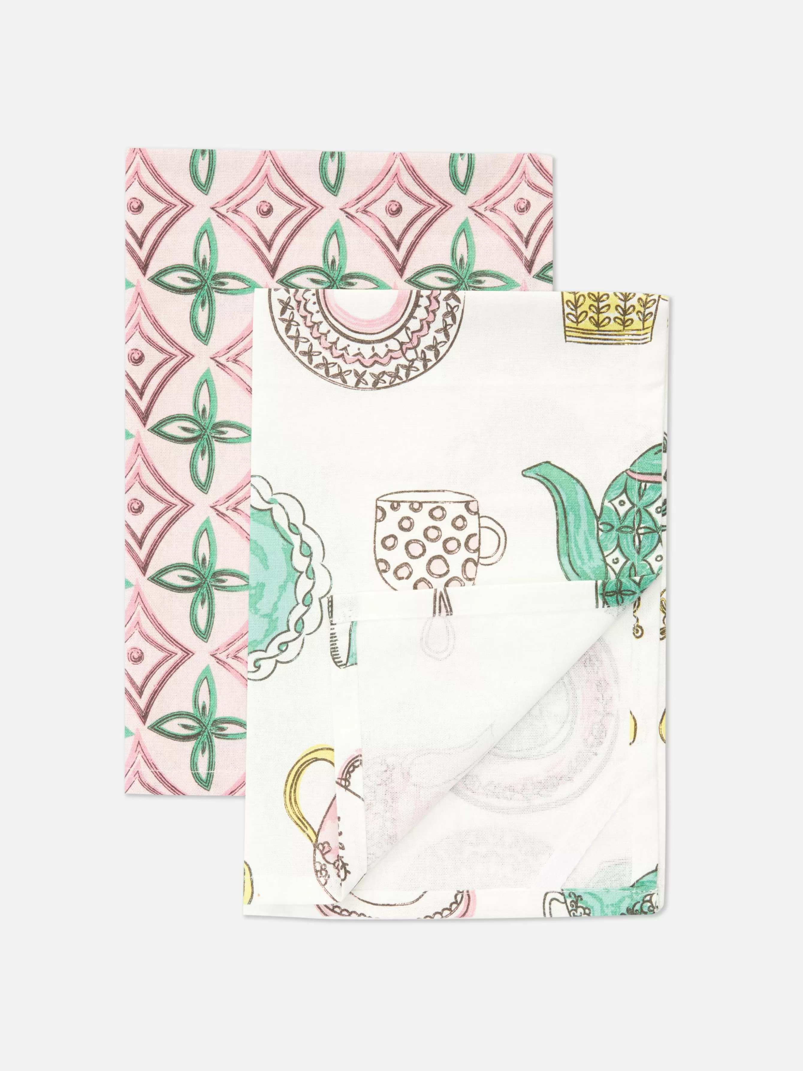 Primark Pack 2 Panos Cozinha Estampados