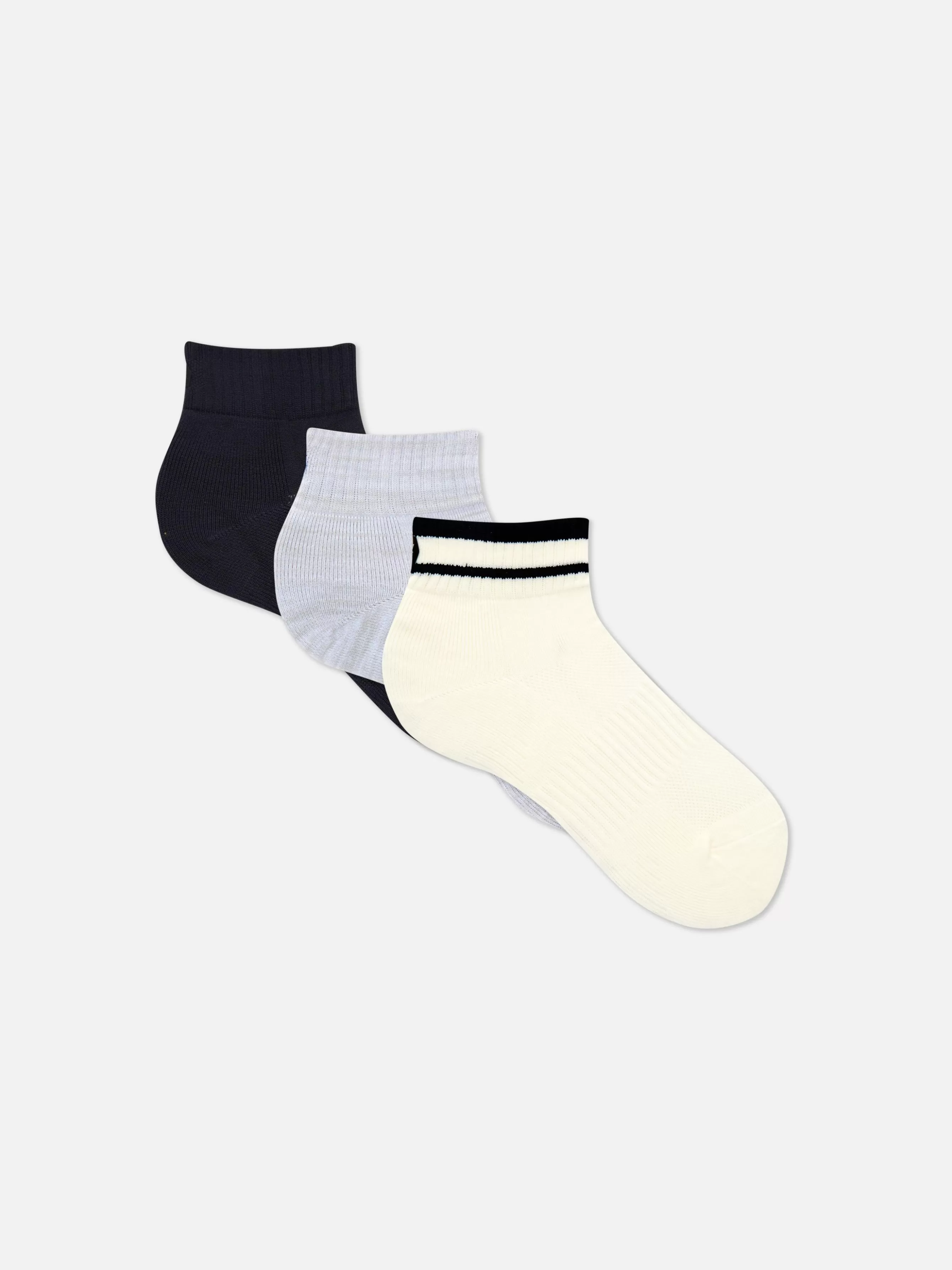 MULHER Primark Pack 3 Pares Meias Cano Curto Microfibra
