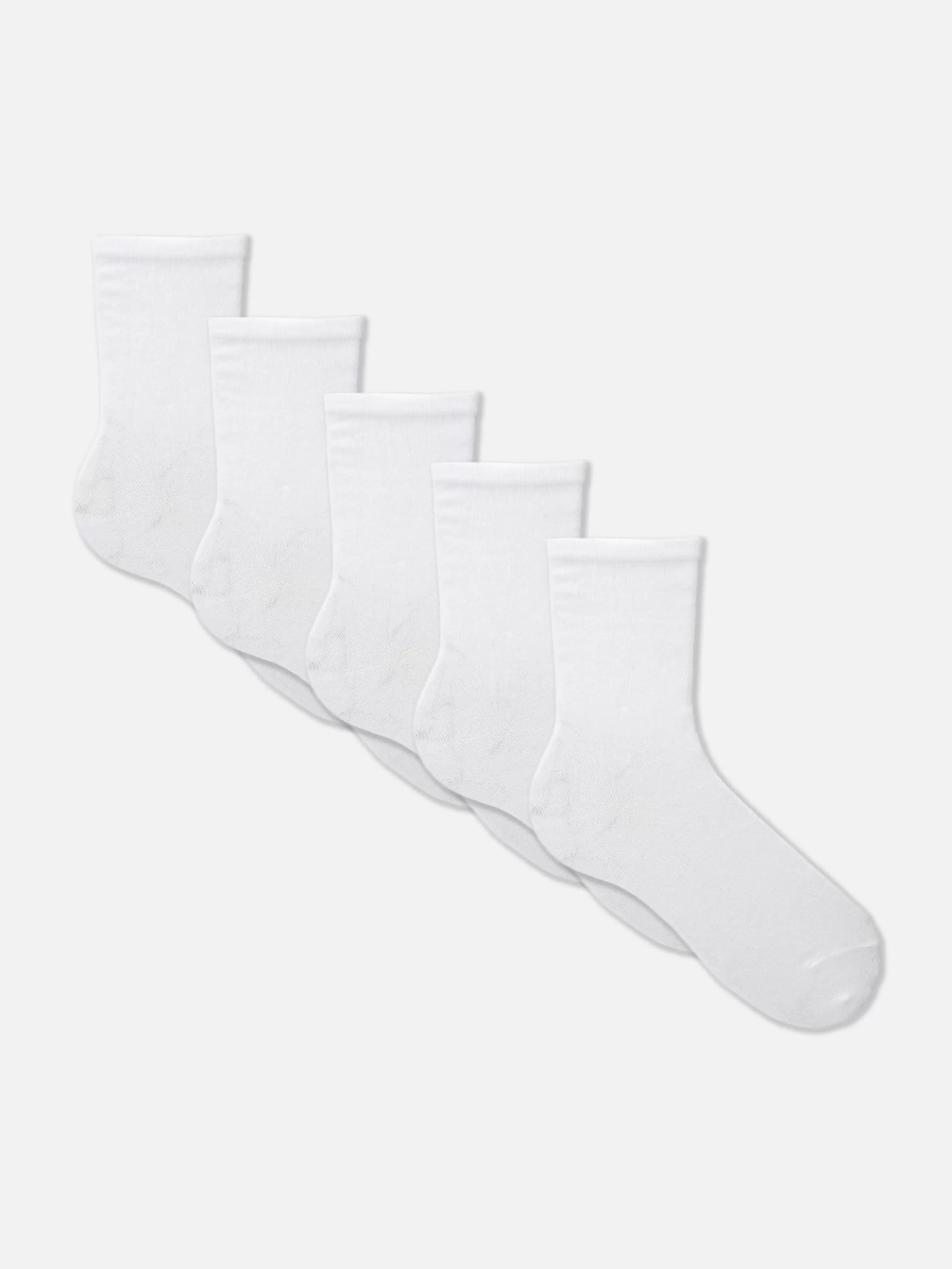 MULHER Primark Pack 5 Pares Meias Cano Médio Essenciais