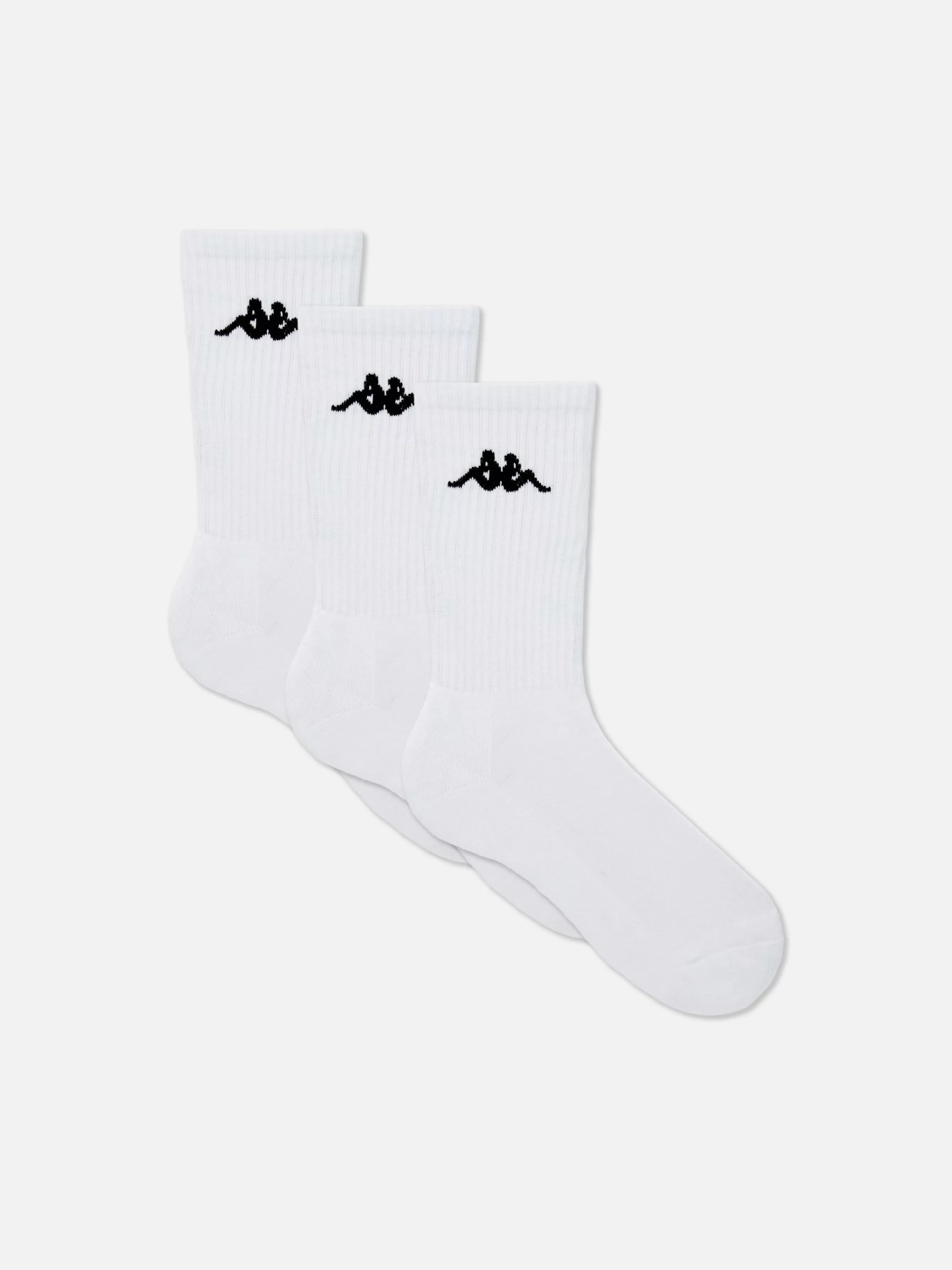 MULHER Primark Pack 3 Pares Meias Cano Médio Kappa X