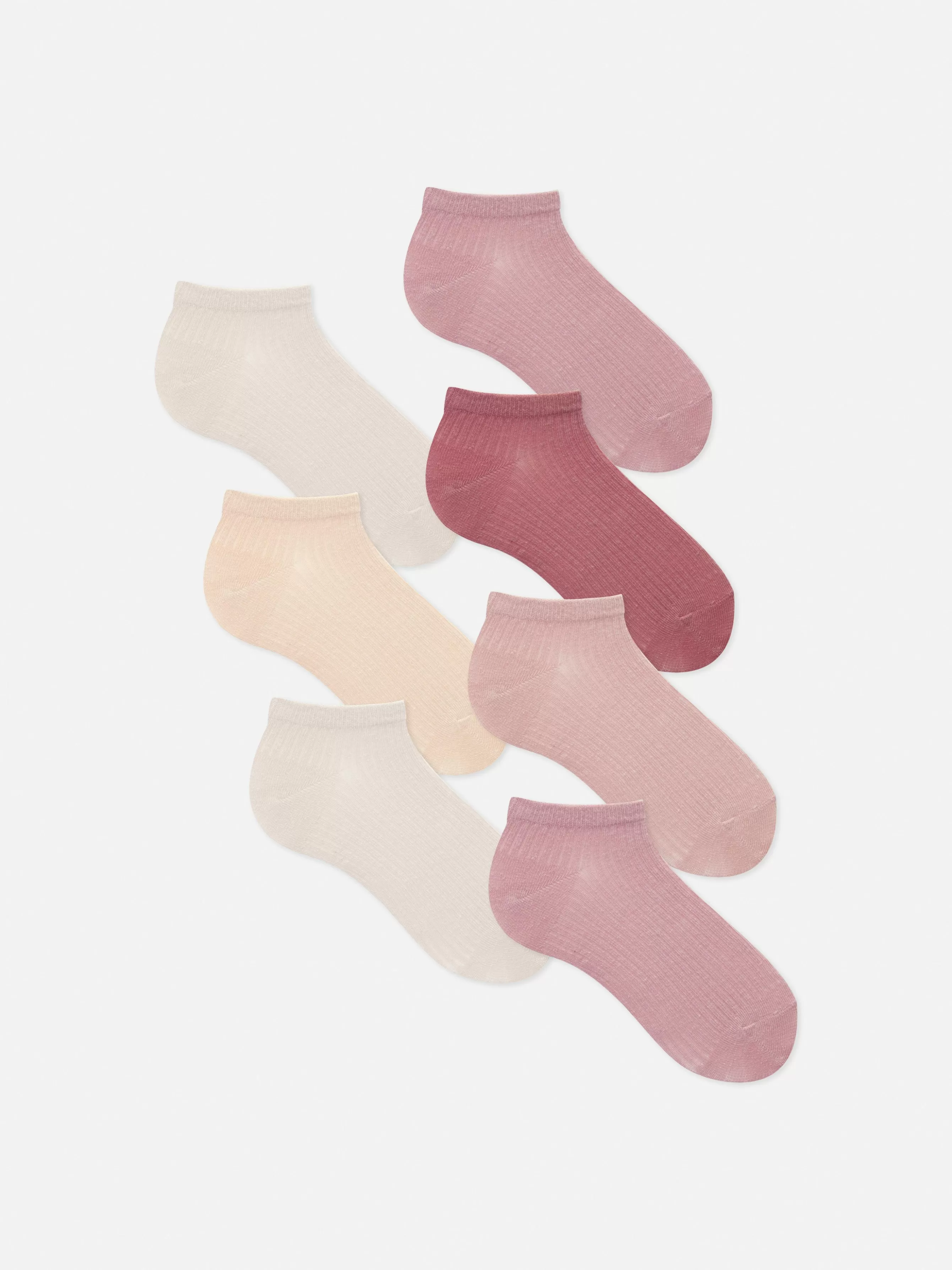 MULHER Primark Pack 7 Pares Meias Desporto Caneladas