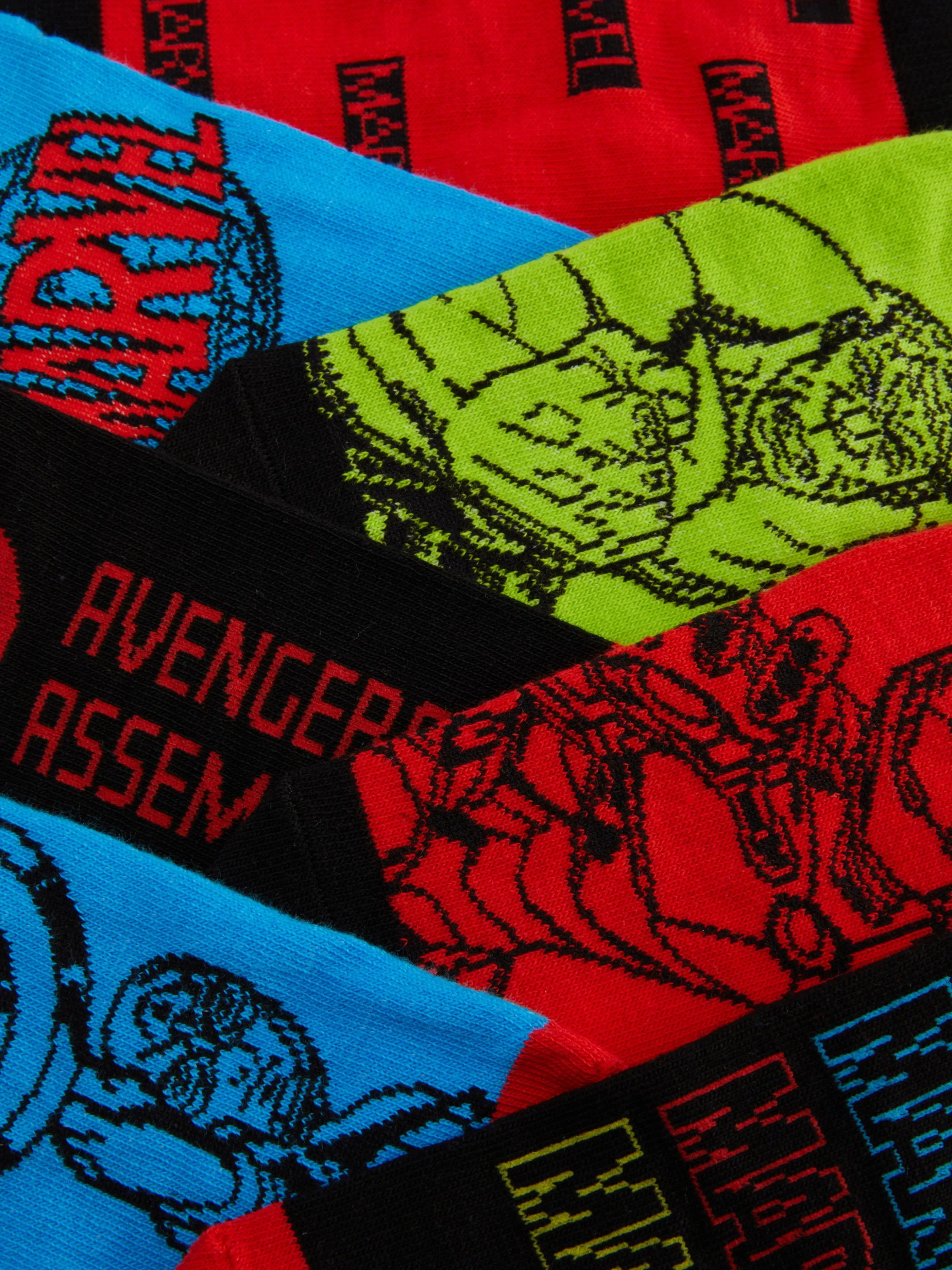 Primark Pack 7 Pares Meias Desporto Marvel Vingadores