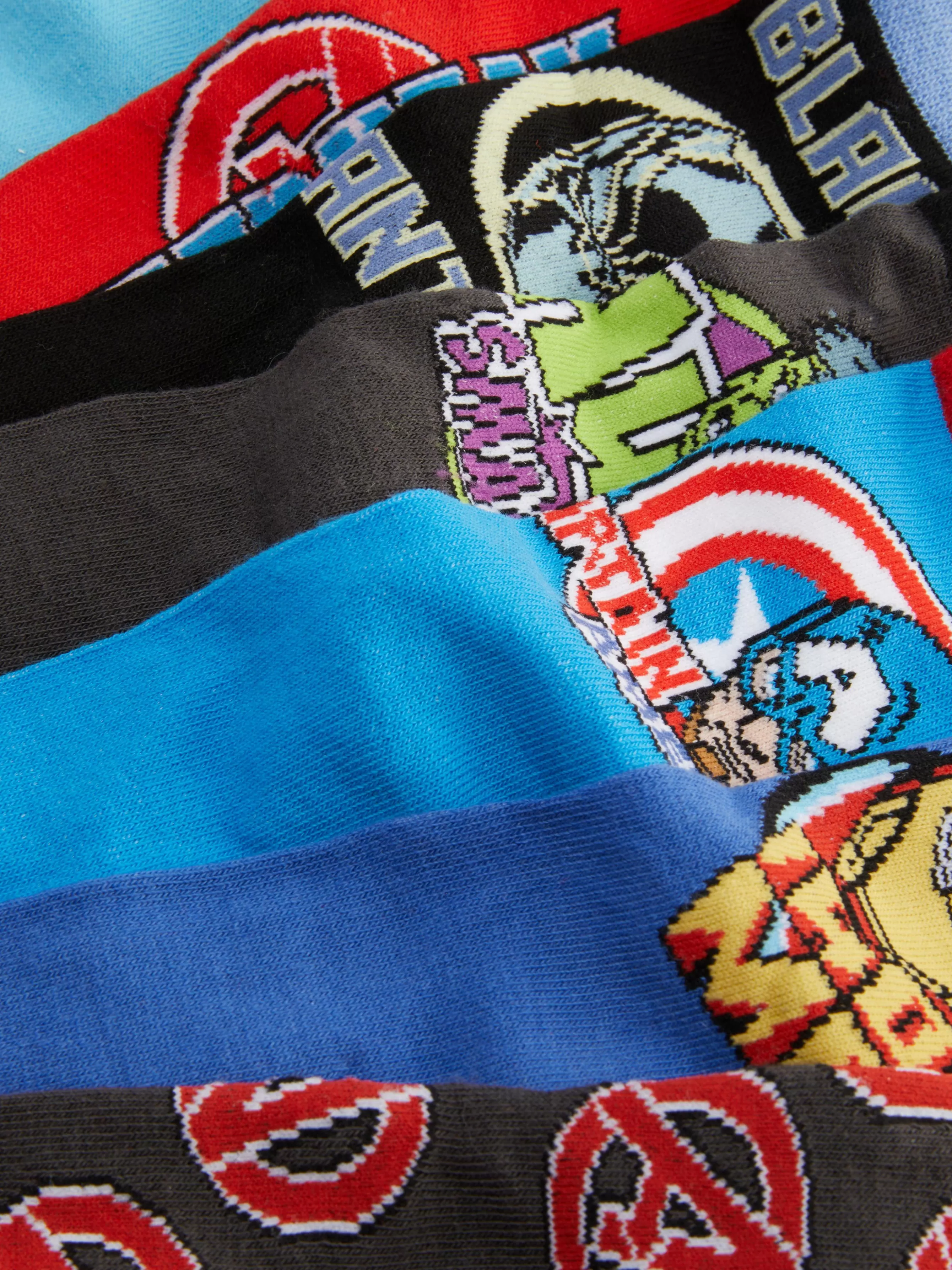 Primark Pack 7 Pares Meias Marvel Vingadores