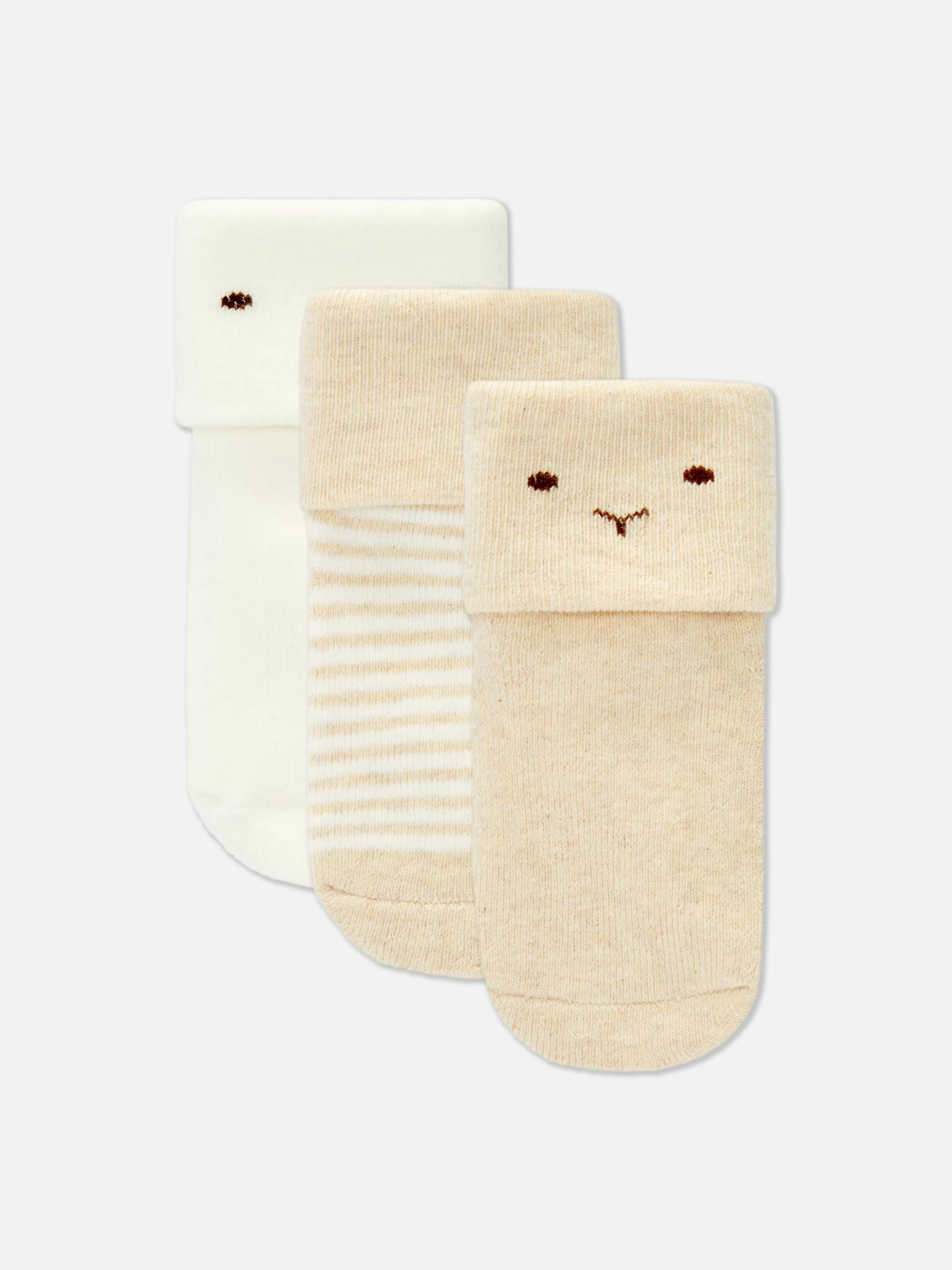 Primark Pack 3 Pares Meias Tecido Turco Criança Pequena
