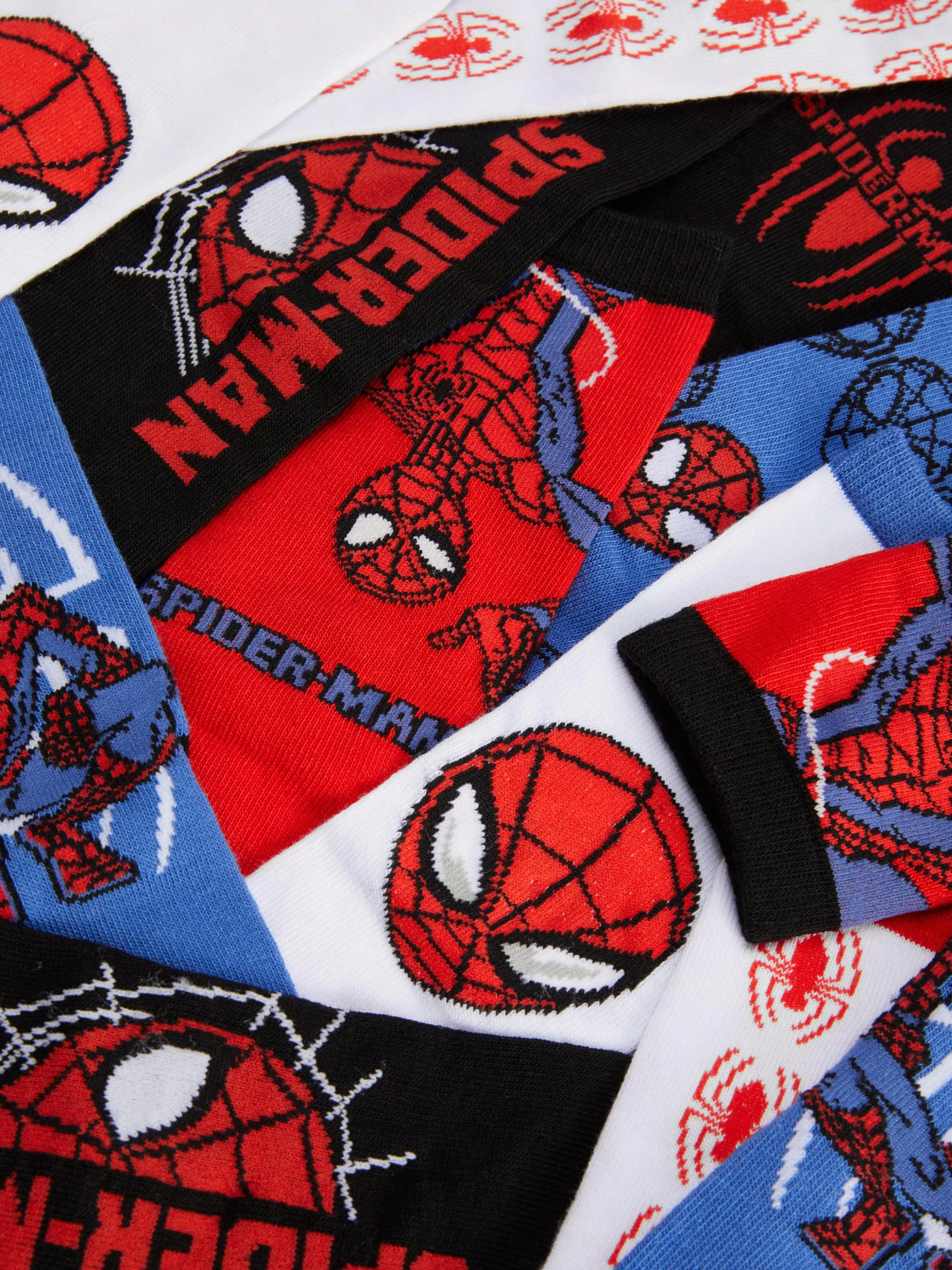 Primark Pack 7 Pares Soquetes Marvel Homem-Aranha
