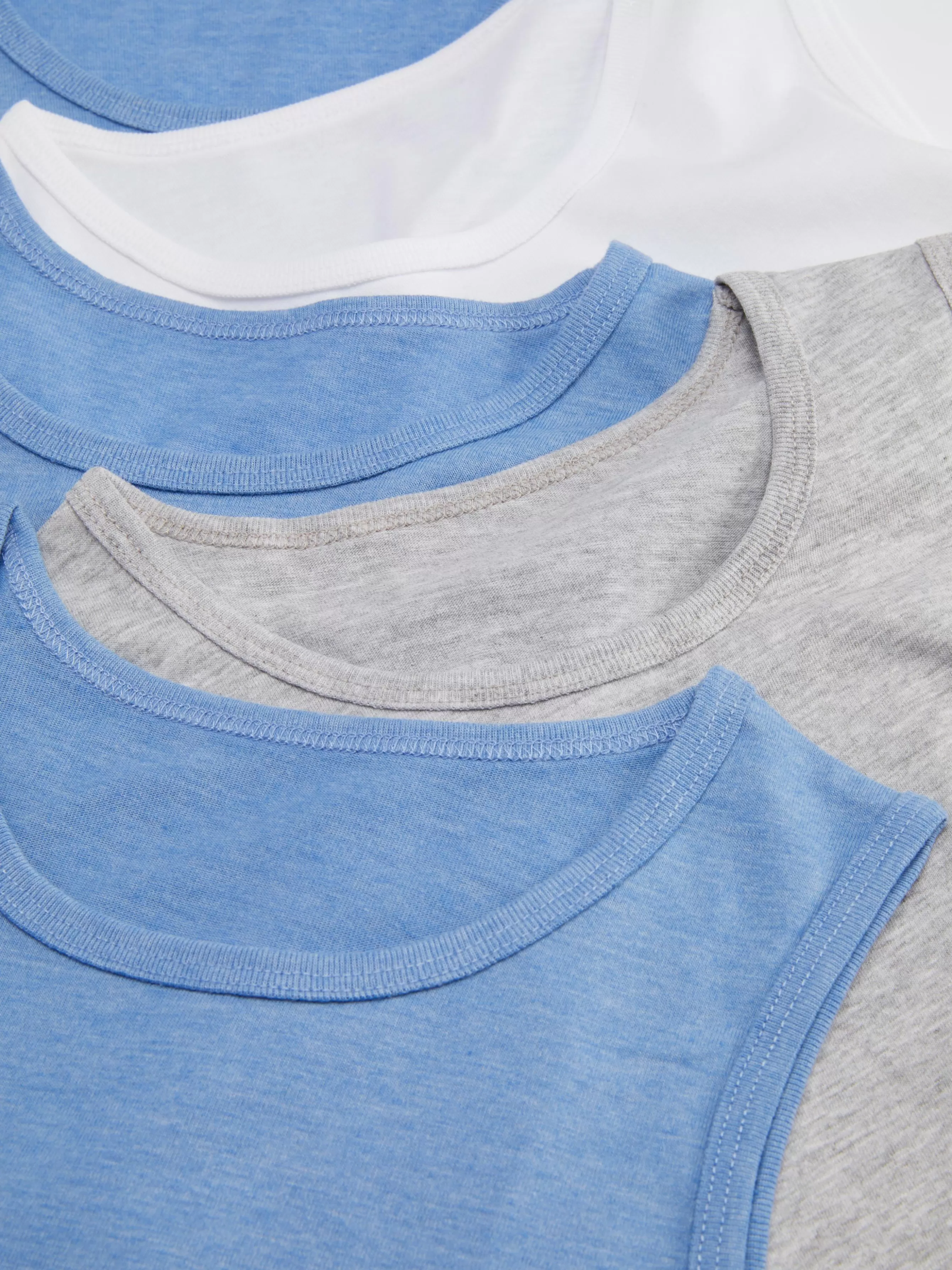 Primark Pack 5 Tops S/ Mangas Básicos Sortidos
