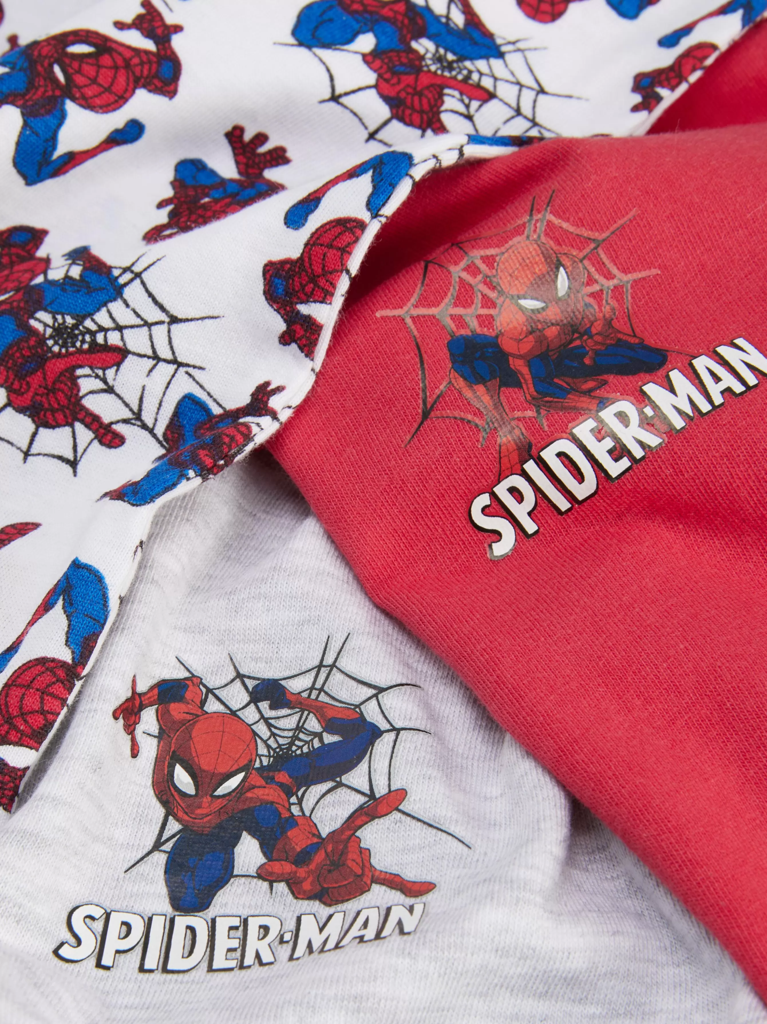 Primark Pack 3 Tops S/ Mangas Marvel Spider-Man