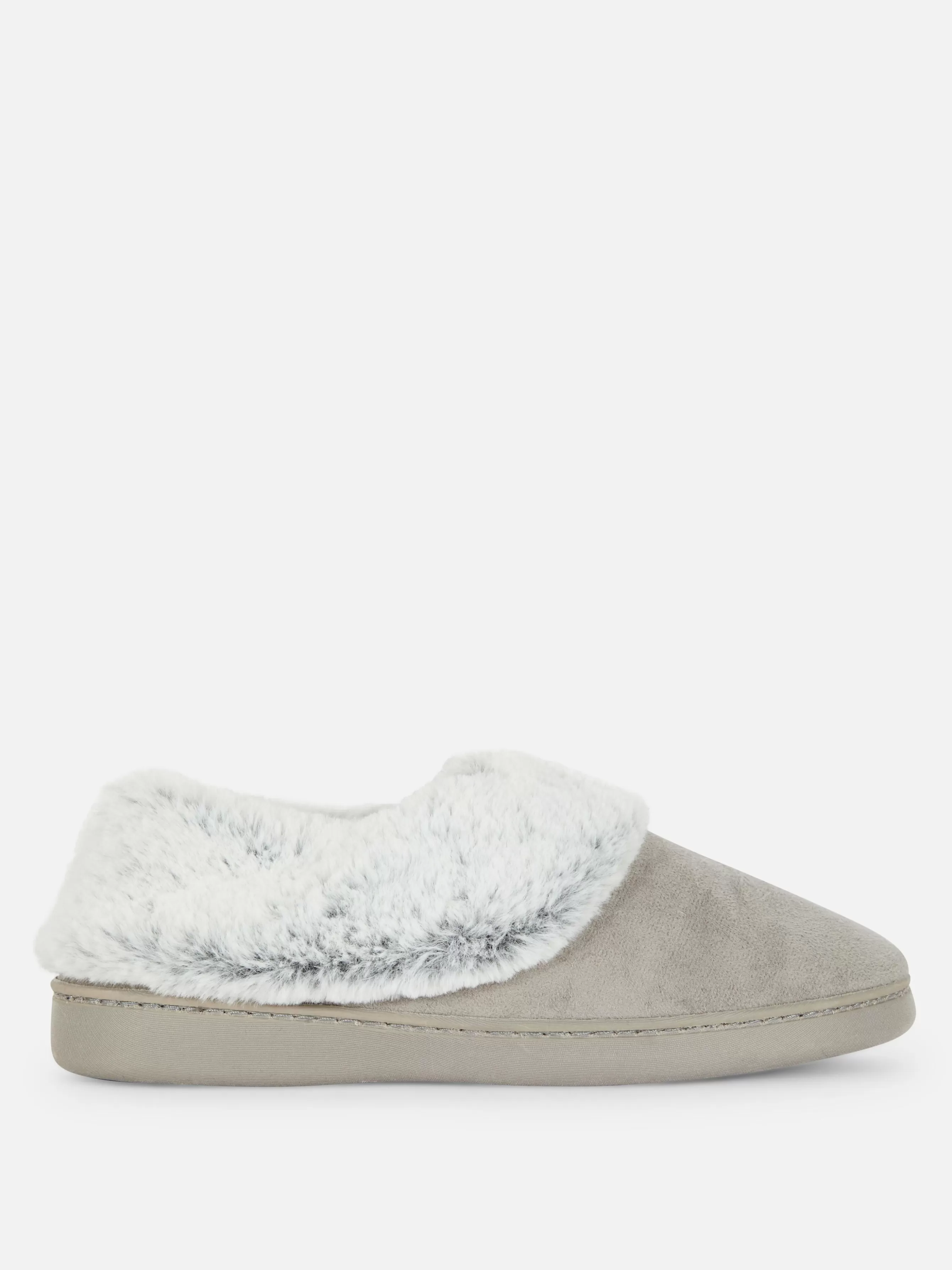 MULHER Primark Pantufas Mocassim Forro Imitação Pelo