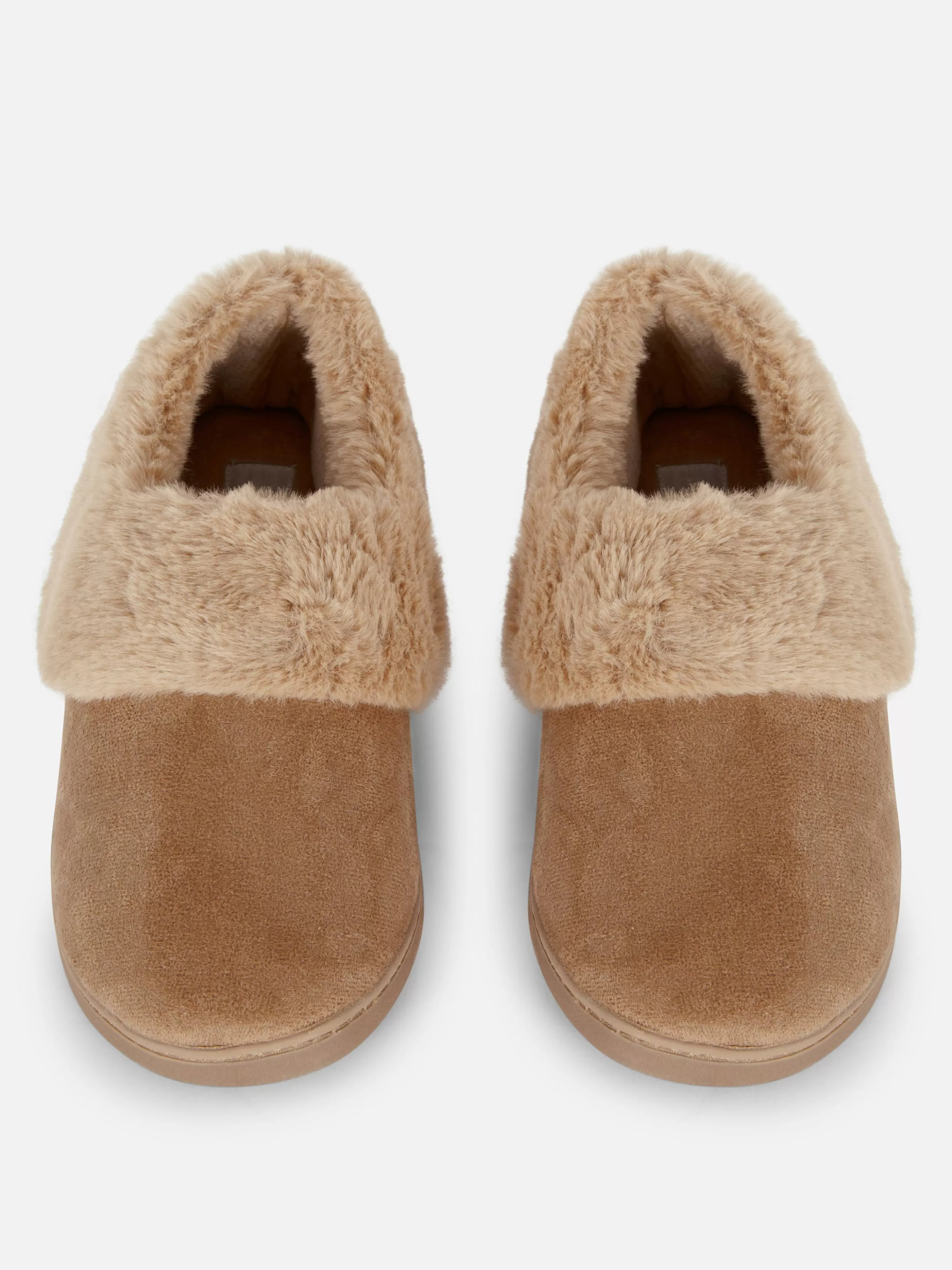 MULHER Primark Pantufas Mocassim Forro Imitação Pelo