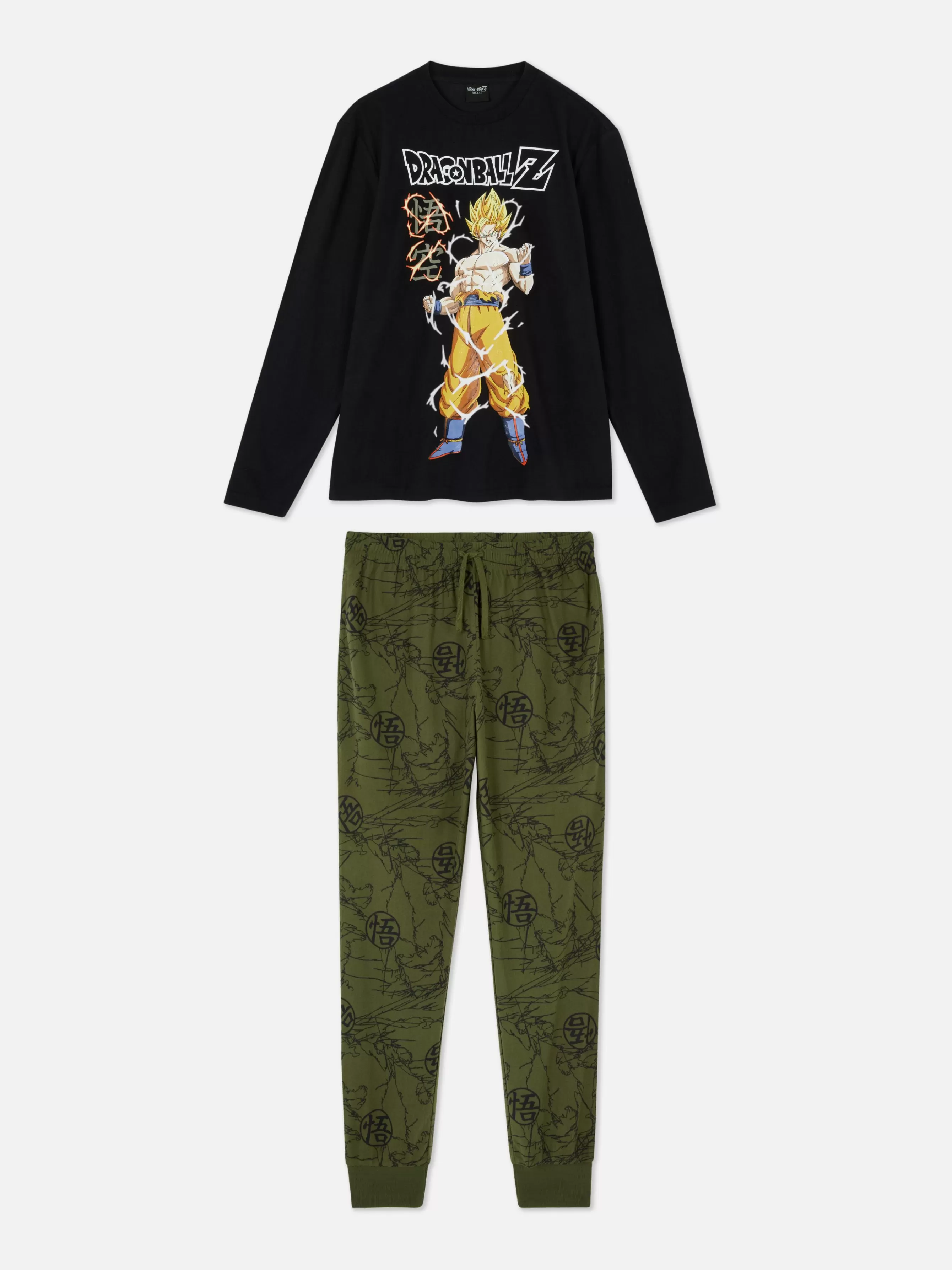 Primark Pijama Dragon Ball Z Super Saiyan Goku