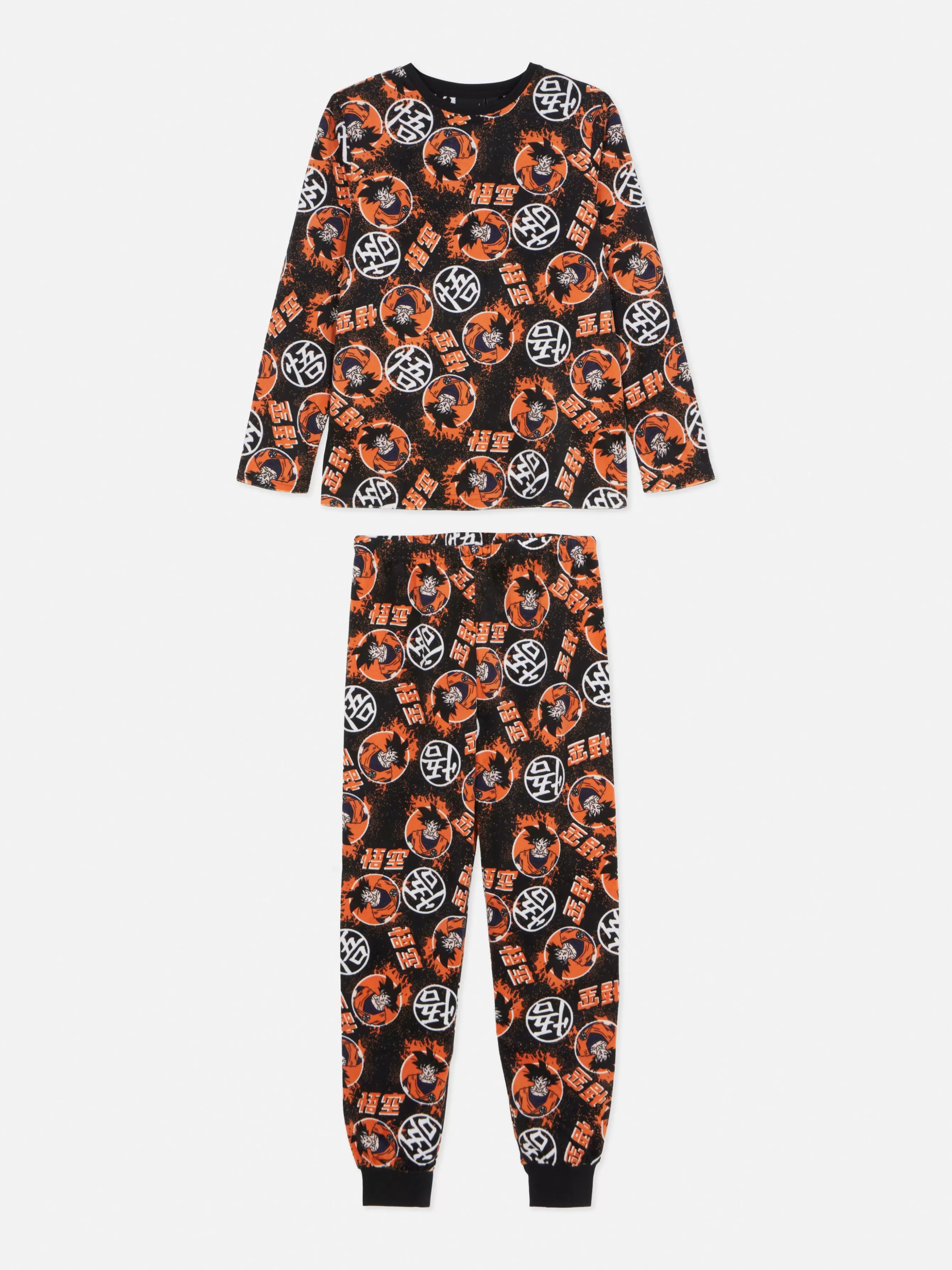 Primark Pijama Malha Polar Dragon Ball Z