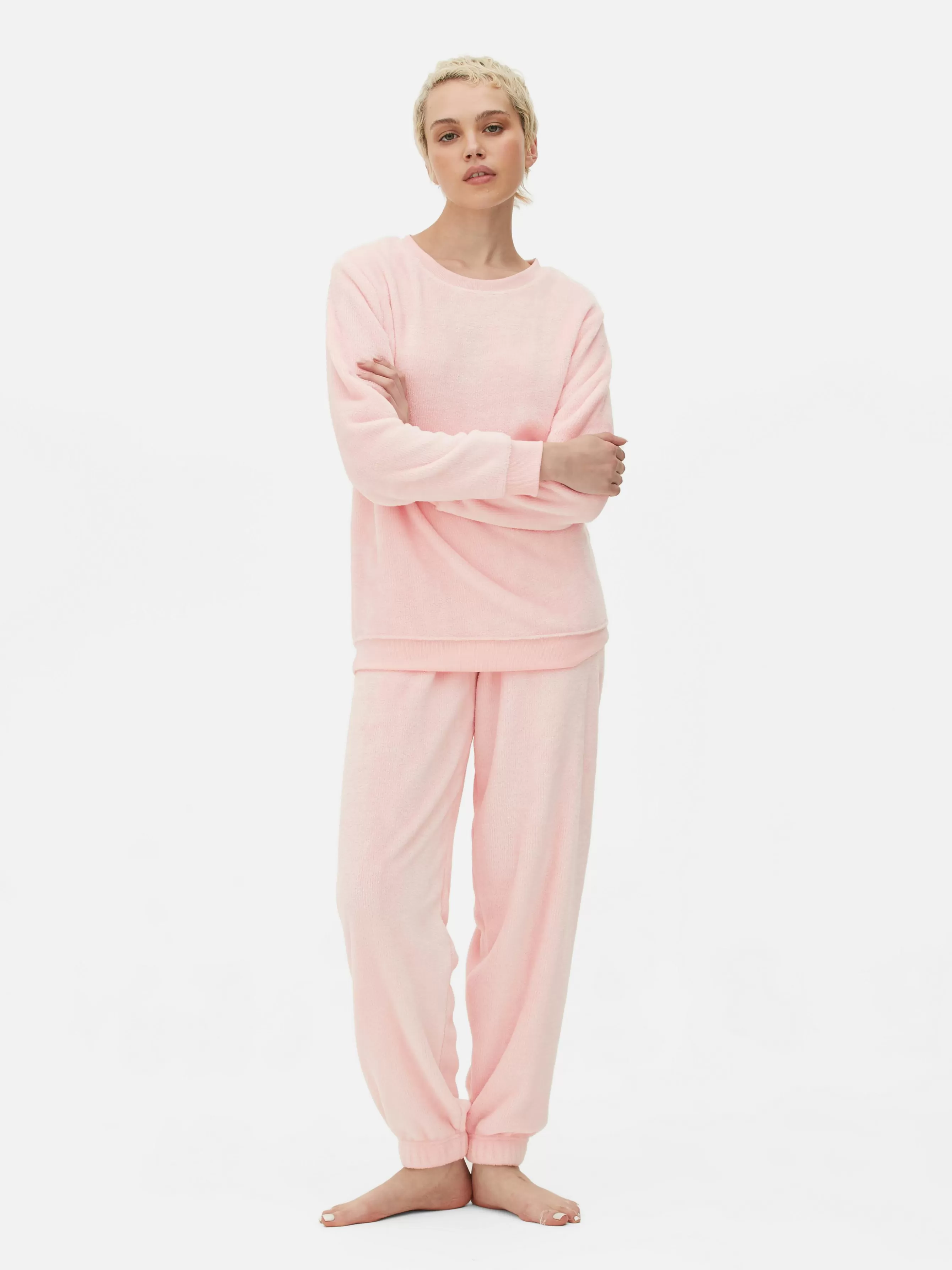 MULHER Primark Pijama Polar Manga Comprida