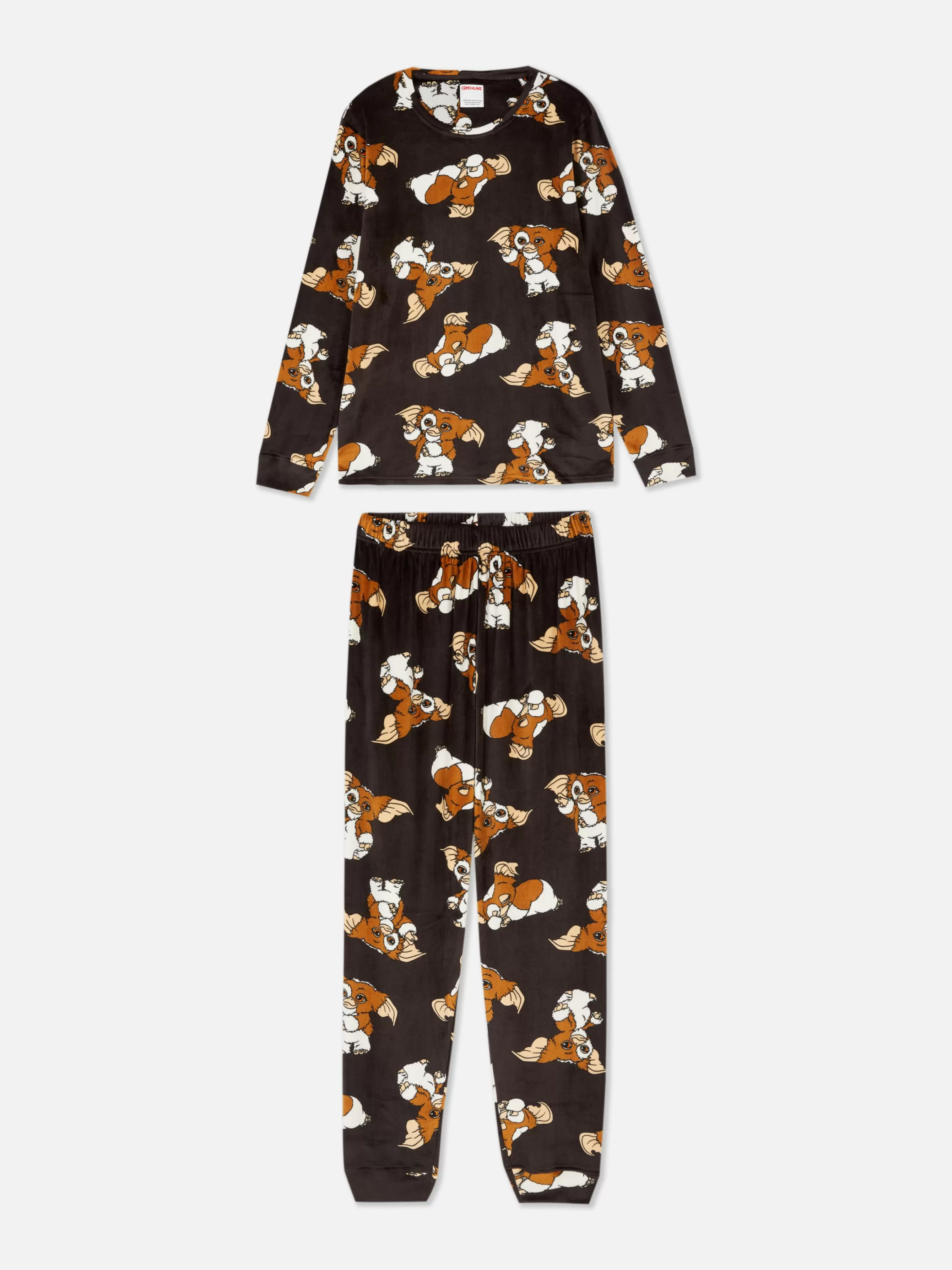 MULHER Primark Pijama Polar Manga Comprida Warner Bros Gremlins Gizmo