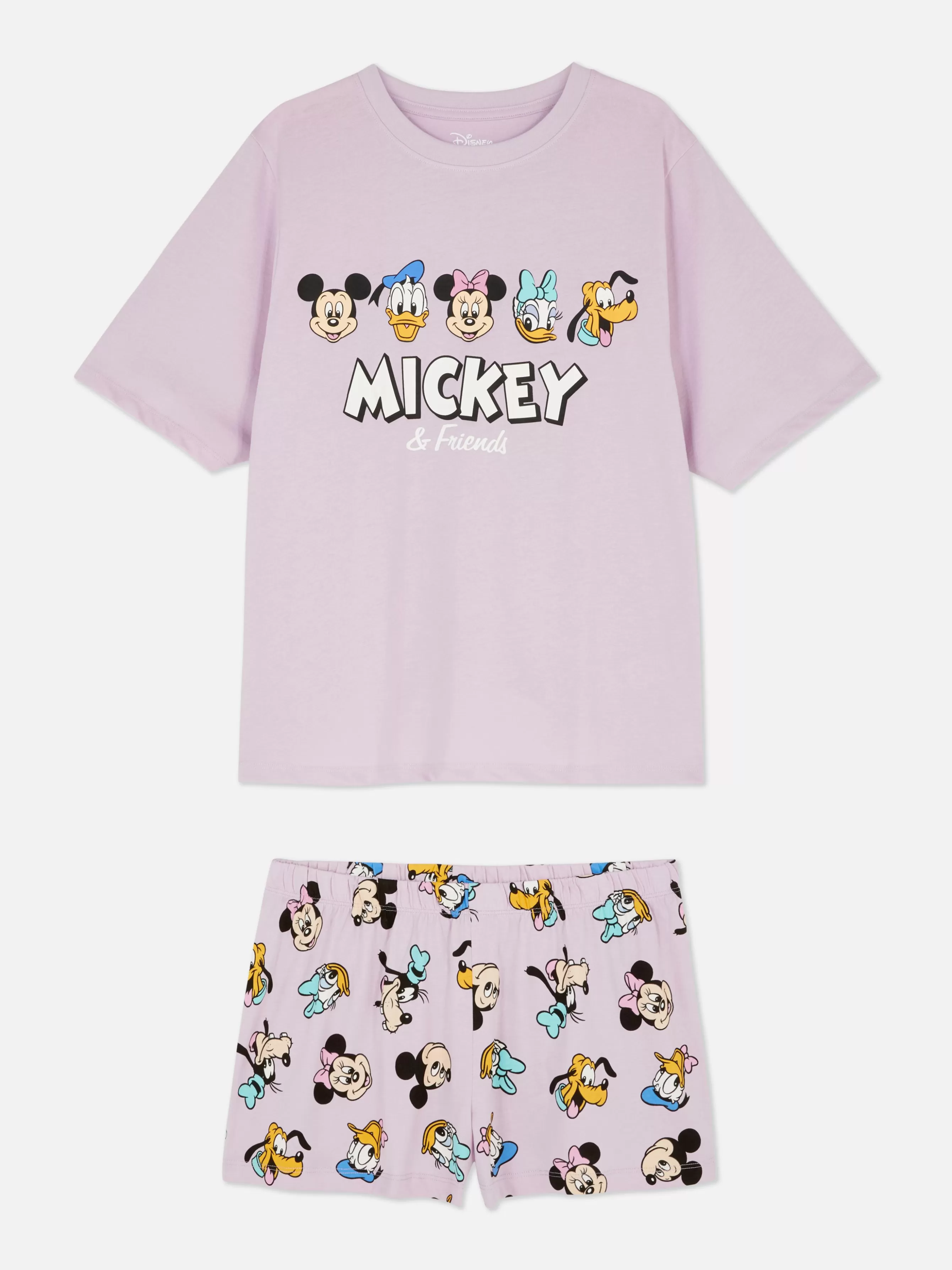 MULHER Primark Pijama T-shirt/calções Disney Mickey Mouse & Friends