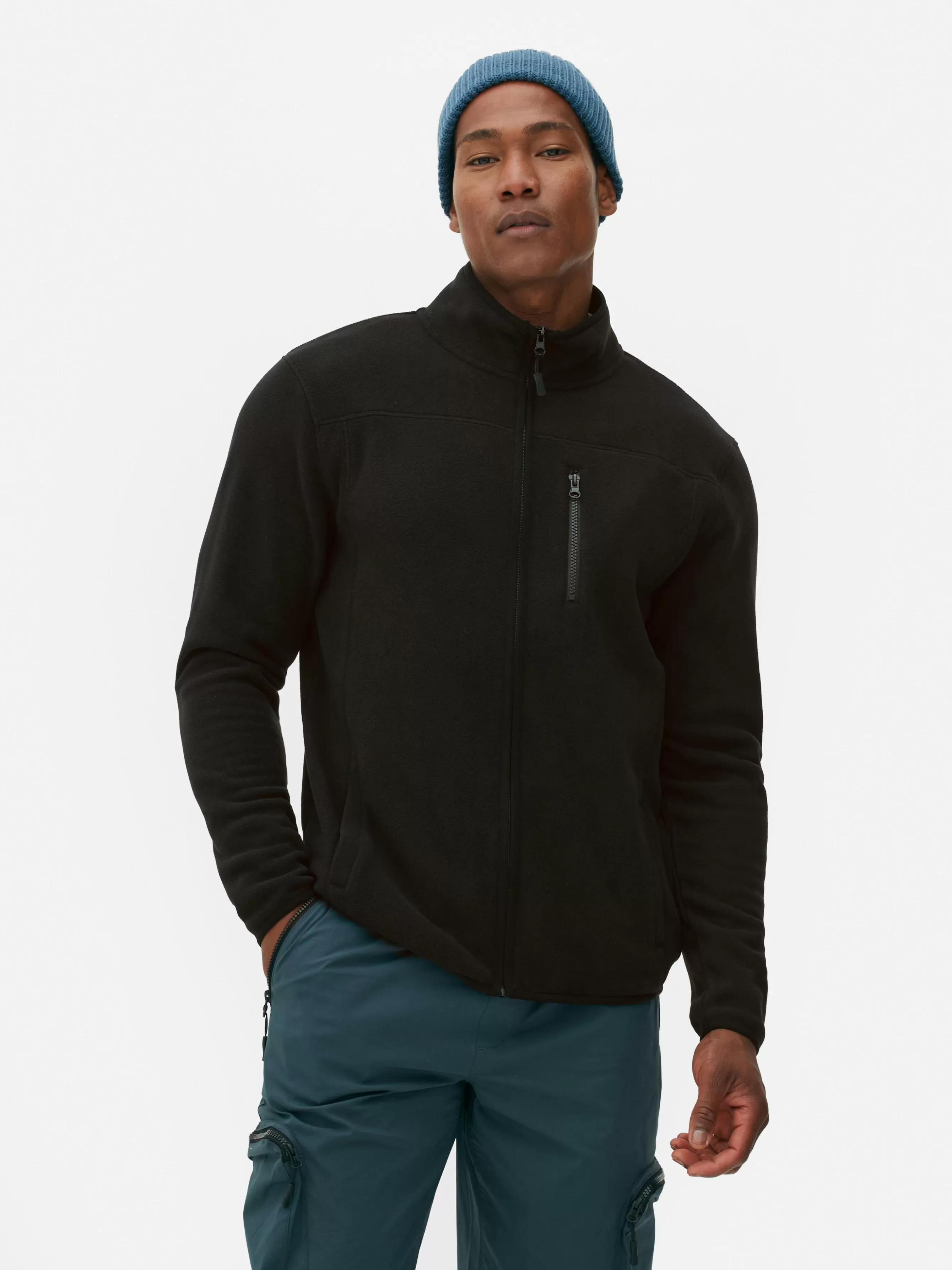 Primark Polar Fecho Correr Gola Funil
