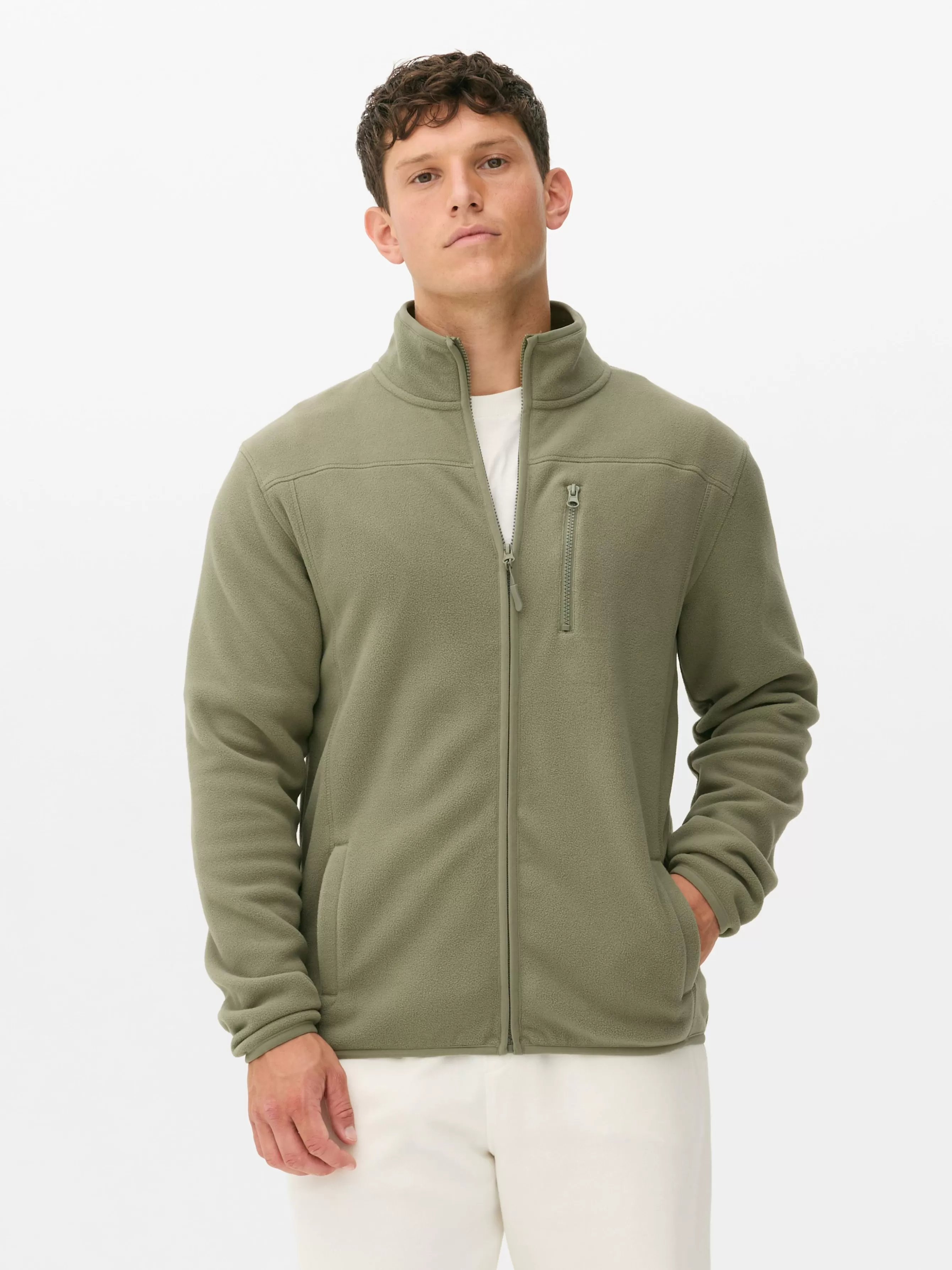Primark Polar Fecho Correr Gola Funil