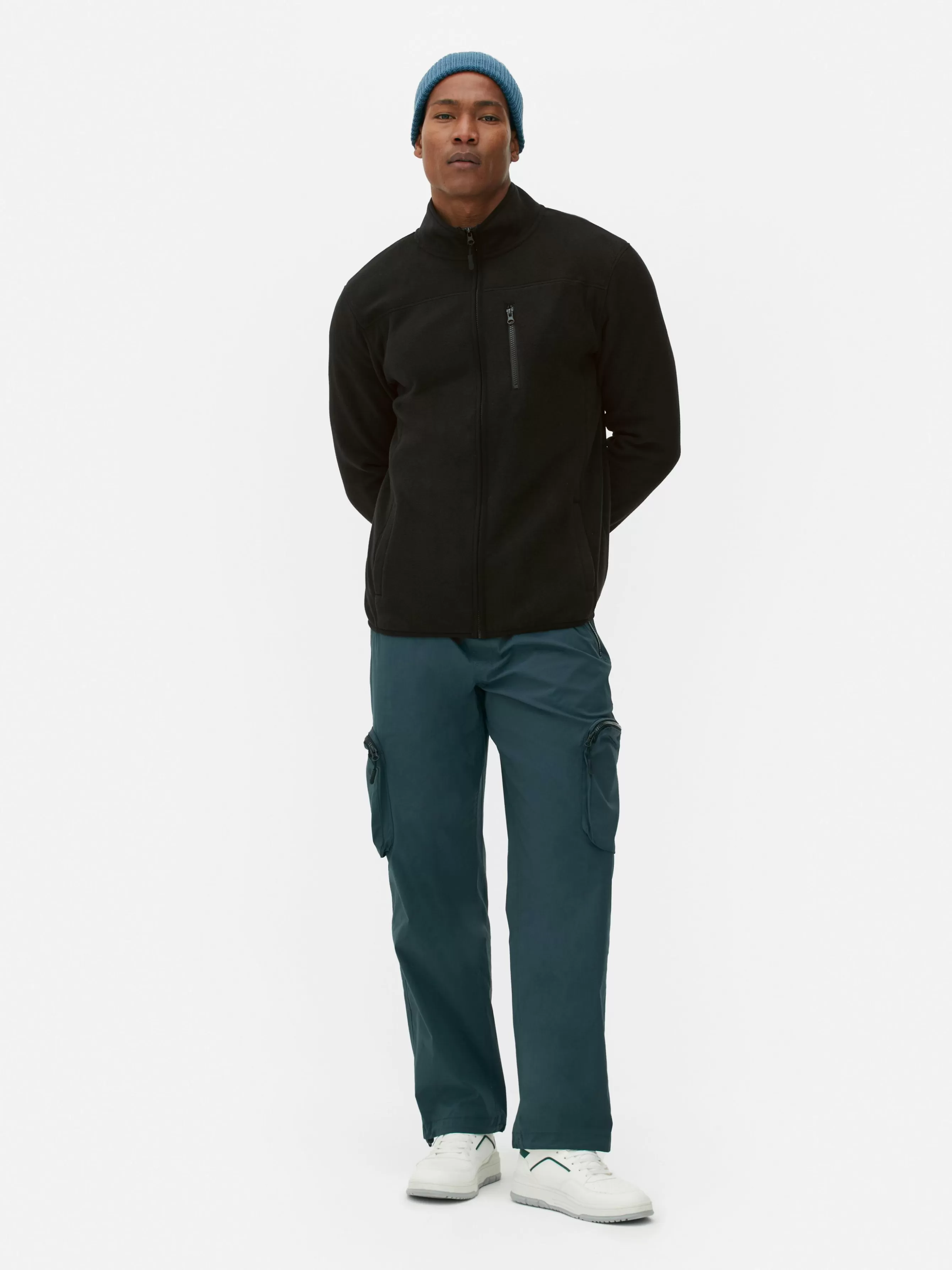 Primark Polar Fecho Correr Gola Funil