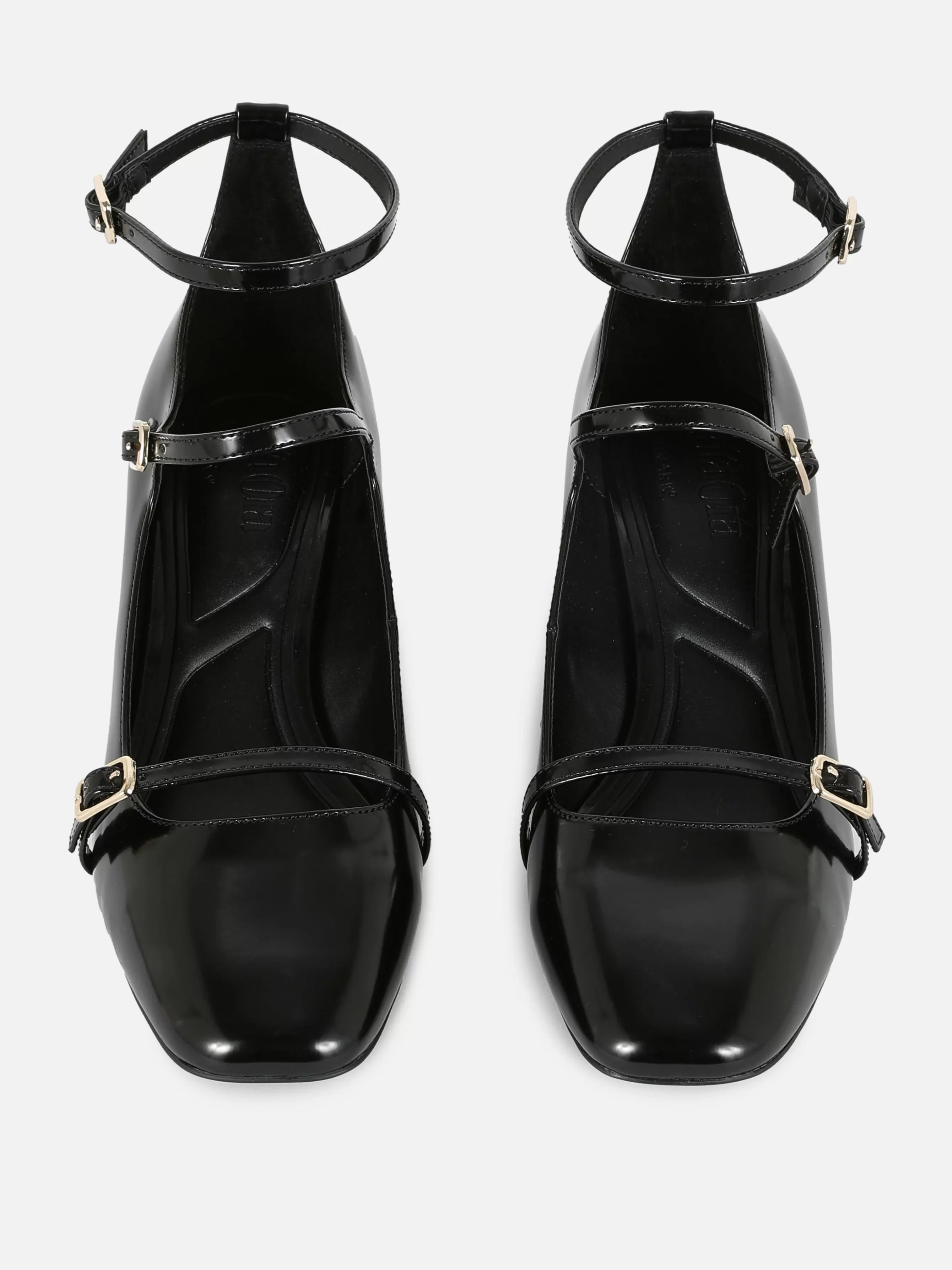 MULHER Primark Sapatos Salto Alto Mary Jane Tira Tripla Rita Ora