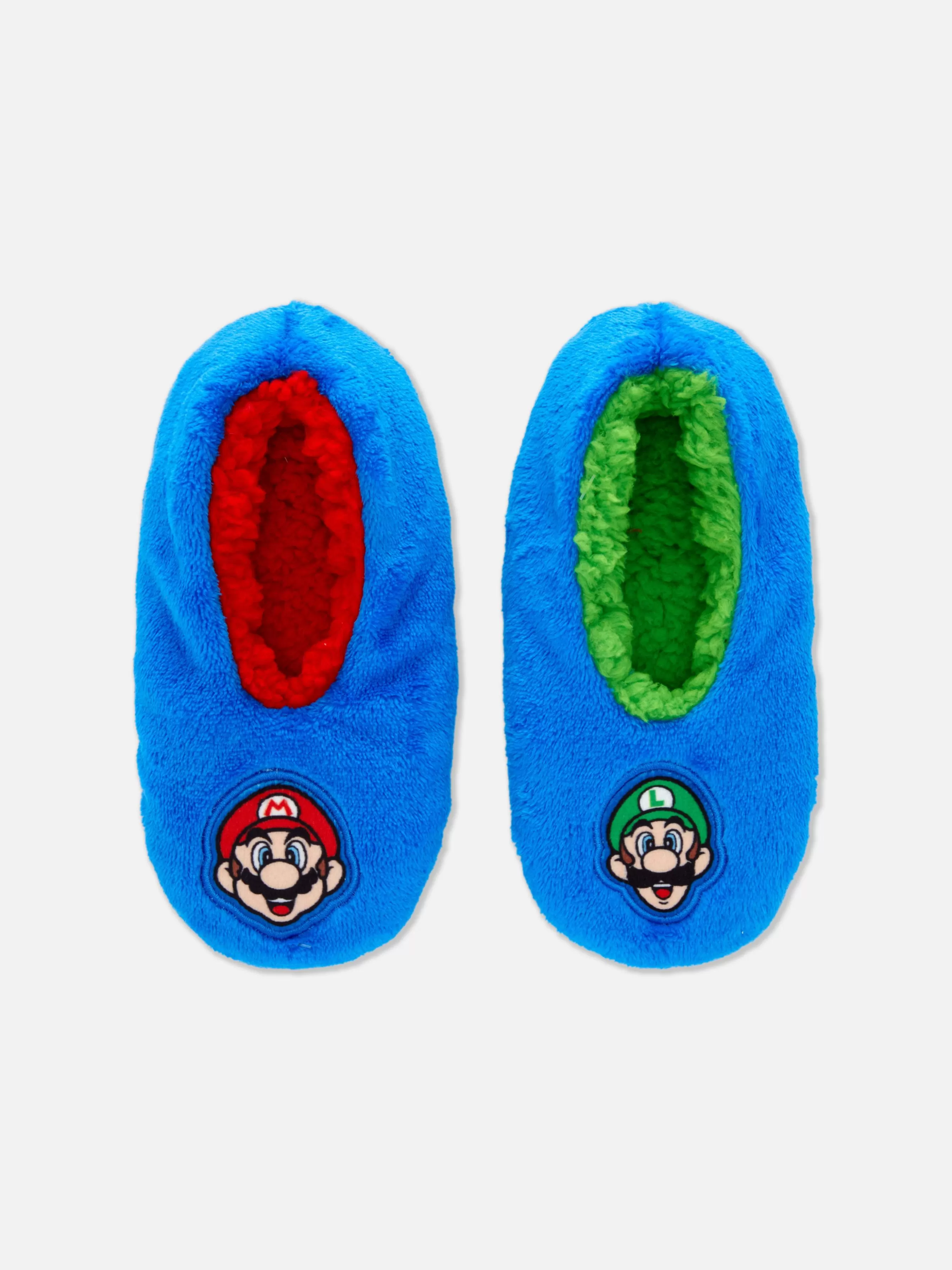 Primark Super Mario Bros. Pantufas Estilo Pezinhos
