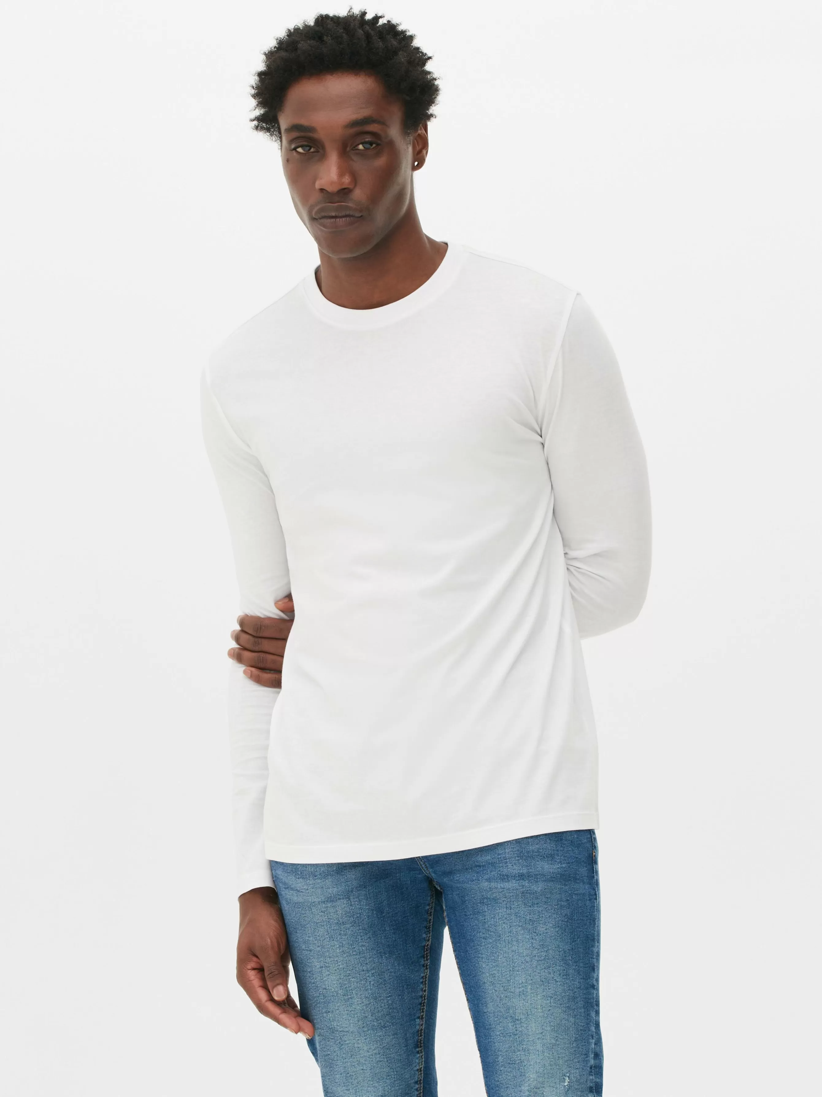 Primark T-shirt Algodão Manga Comprida
